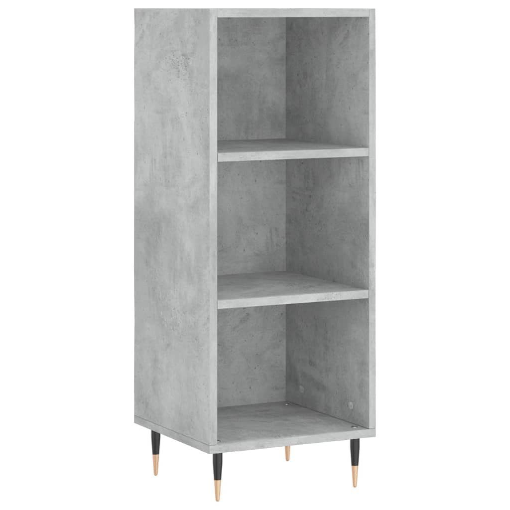 vidaXL Sideboard Sideboard Betongrau 34,5x32,5x90 cm günstig online kaufen