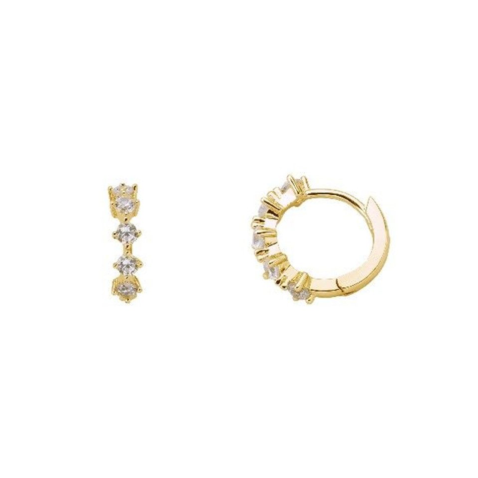 XENOX Paar Серьги-кольца XENOX Серьги-кольца Damen "Crush" goldfarben XS2039G