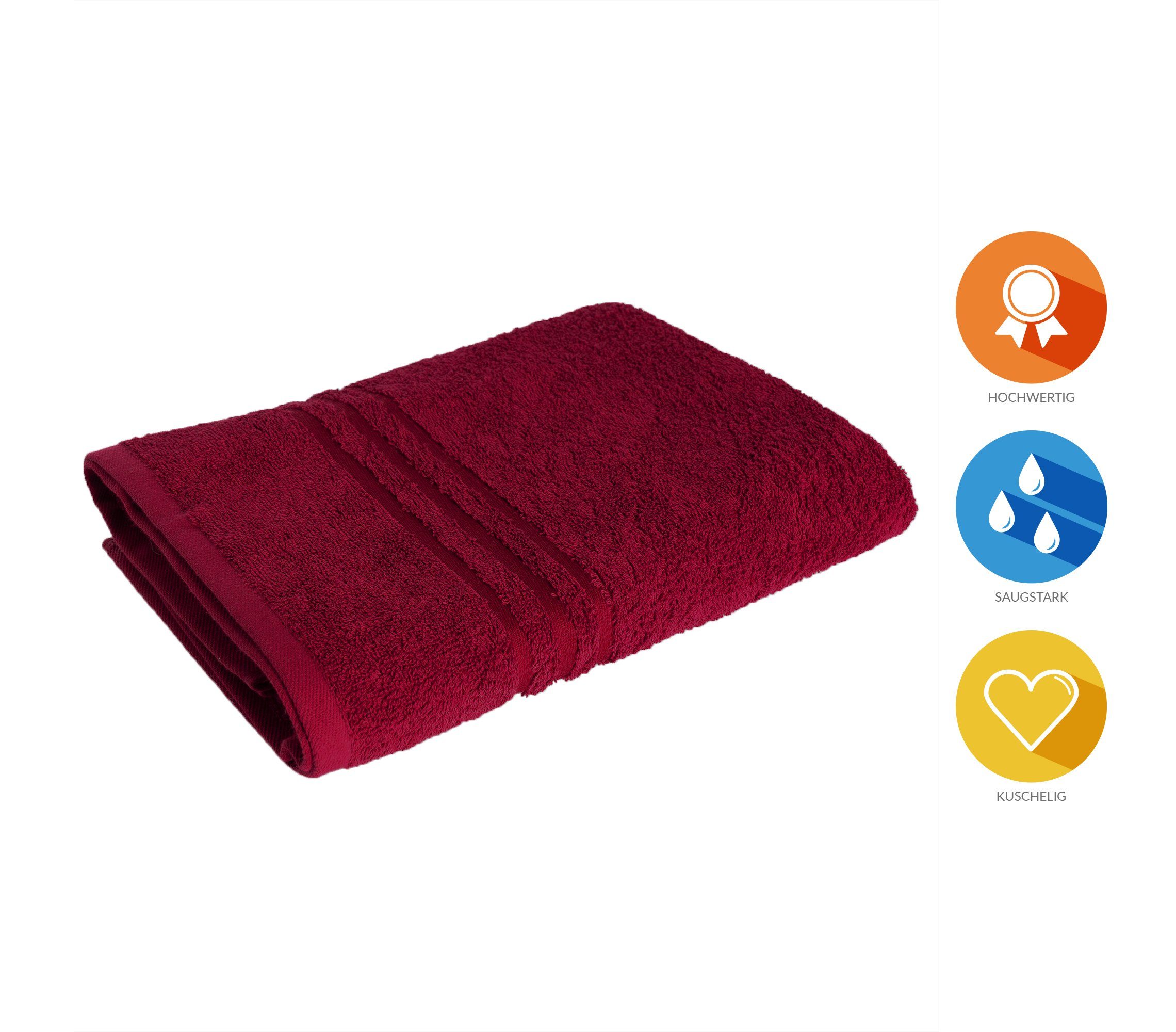 Lavea Handtuch Set saugstarke Frottierserie Elena, günstig online kaufen