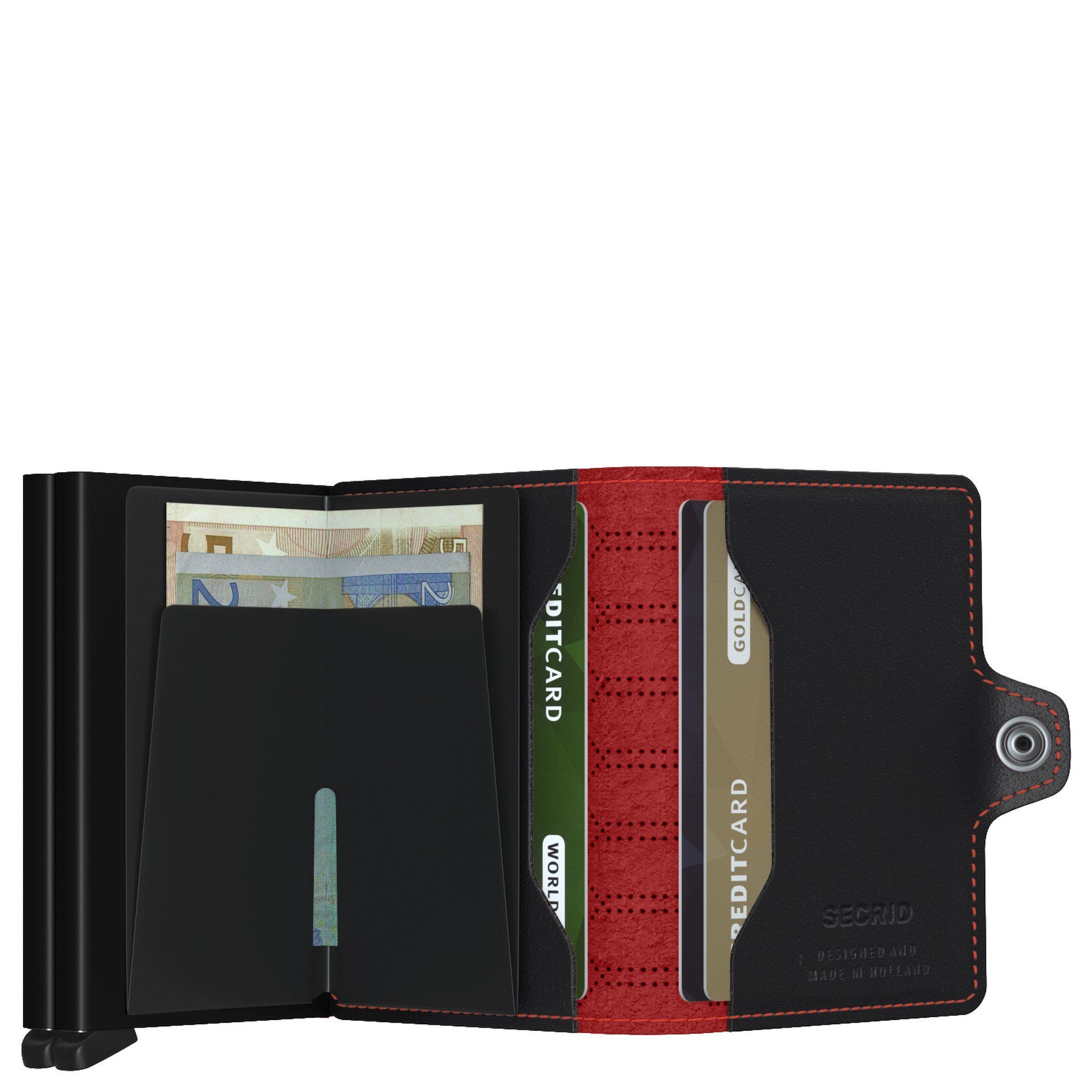 SECRID Geldbörse Fuel Twinwallet - cm (1-tlg) RFID Geldbörse 12cc 10