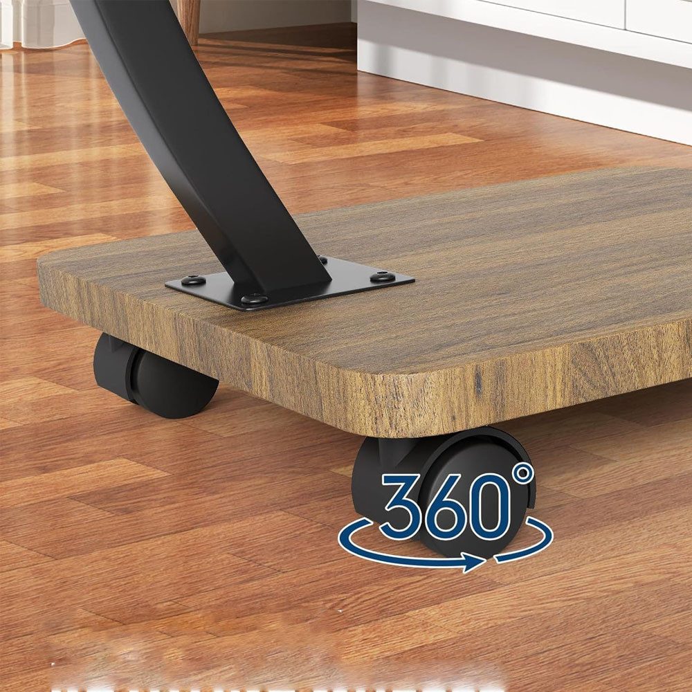 GarveeMore Beistelltisch C-förmiger Endtisch Kleiner Beistelltisch für Couch Sofa Tisch