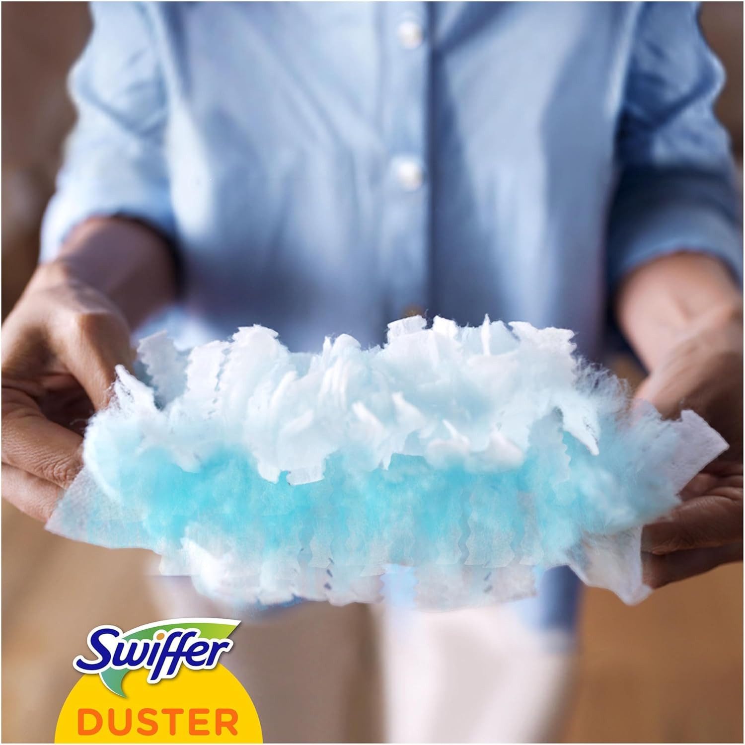 Swiffer Staubwedel 1x Swiffer Staubmagnet Kit mit 1 Handgriff und 7 Nachfülltücher (1-St), Duster Staubmagnet Starterset