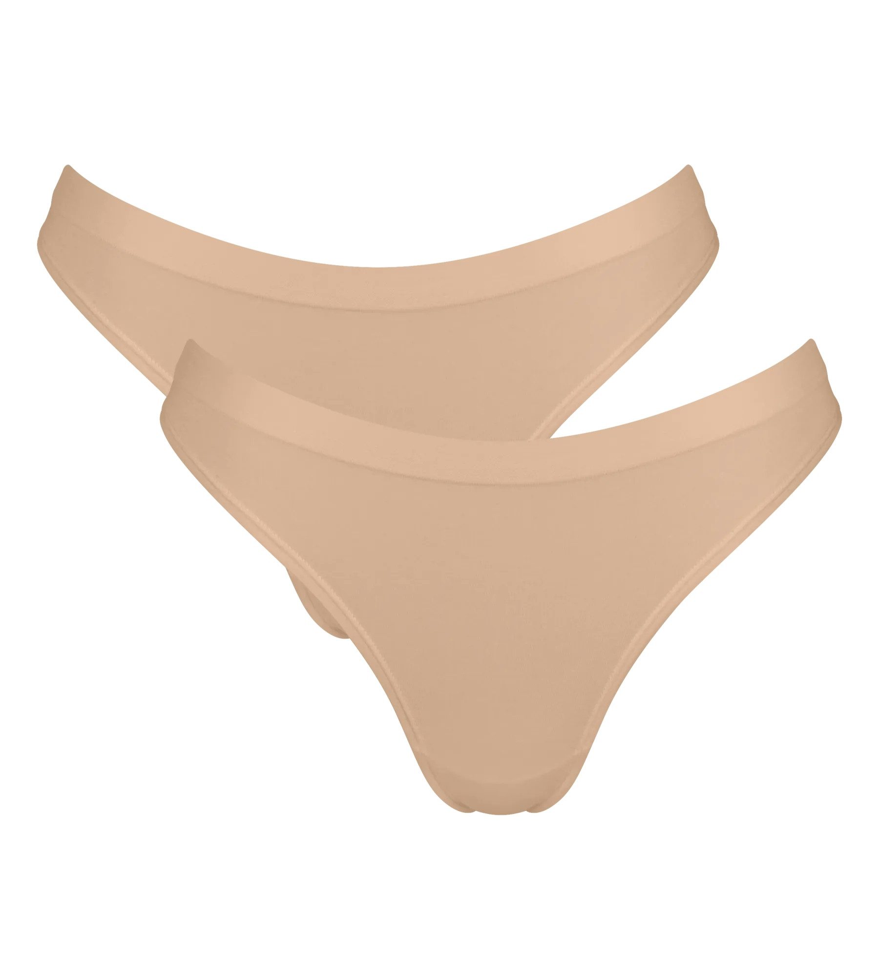 sloggi Tanga GO Sense (2er Pack) Modalmix, nahtlos, flacher Saum, elastisch, weich