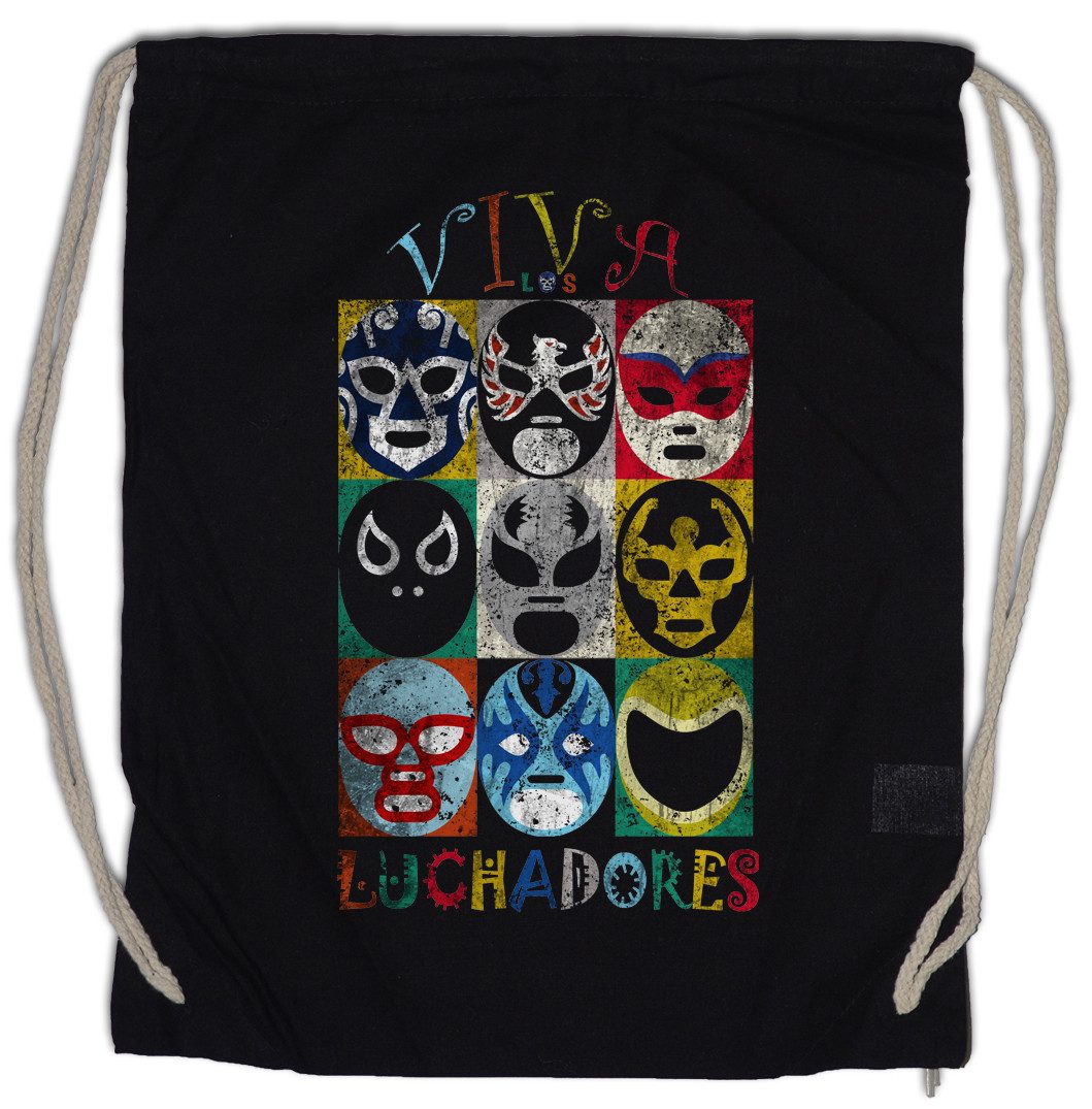 Turnbeutel Luchadores Turnbeutel Mexiko Wrestling Wrestler Mexican Mexico Latin