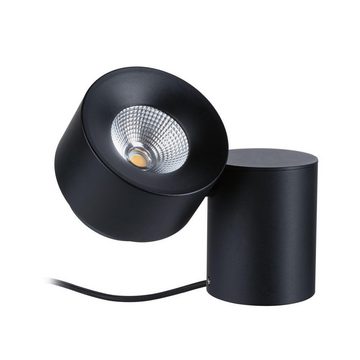 Paulmann LED Tischleuchte LED Tischleuchte Puric Pane in Schwarz 3W 300lm, keine Angabe, Leuchtmittel enthalten: Ja, fest verbaut, LED, warmweiss, Tischleuchte, Nachttischlampe, Tischlampe