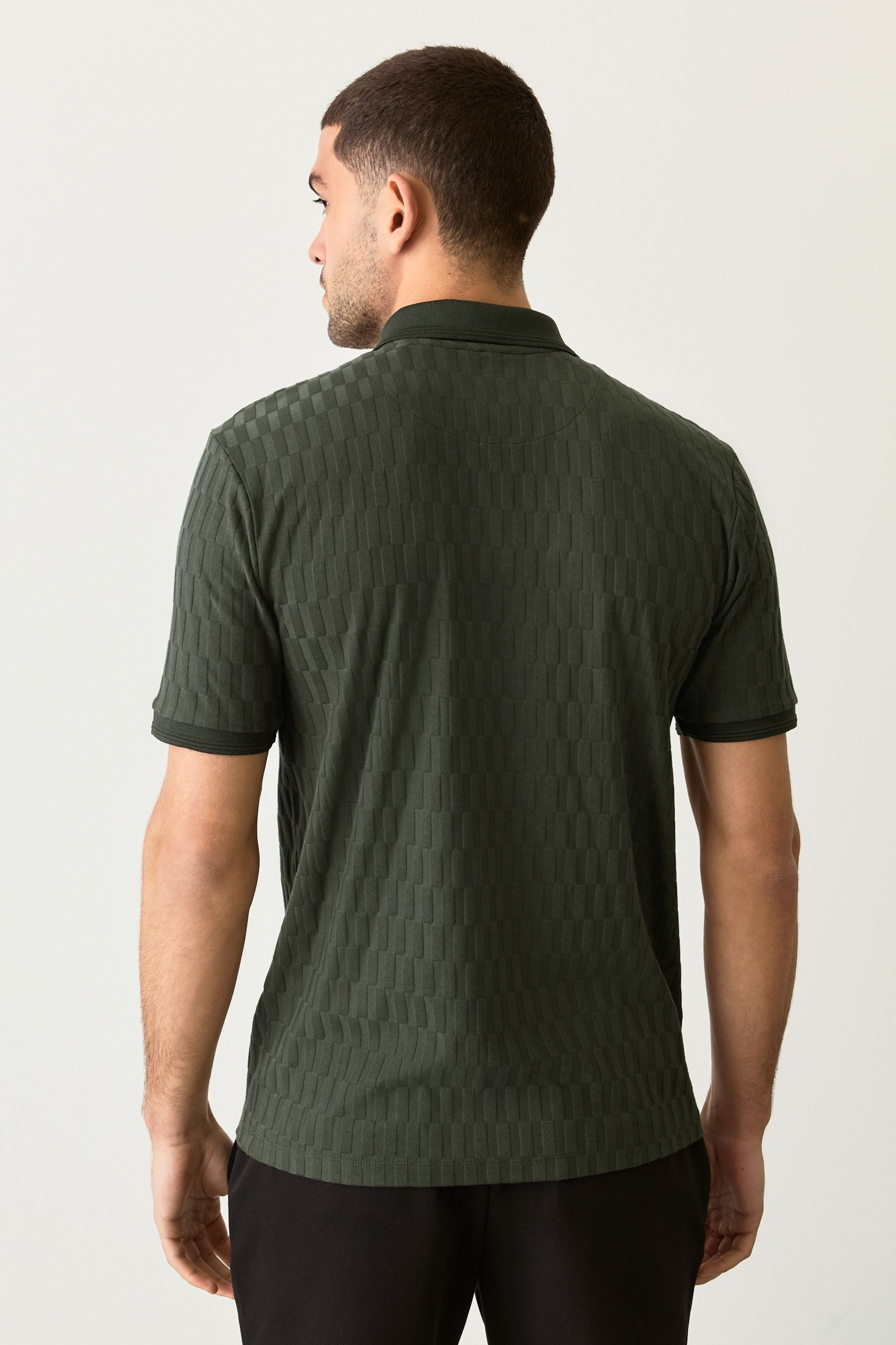 Next Poloshirt Edles Regular Fit Poloshirt mit 1/4-Reißverschluss (1-tlg) günstig online kaufen