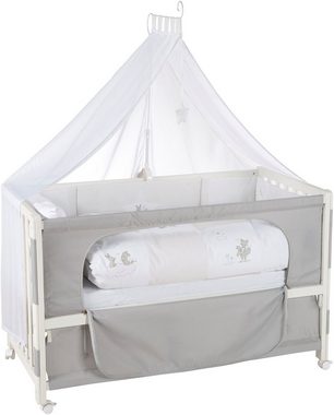 roba® Babybett Room Bed, Fox & Bunny, 6-tlg.