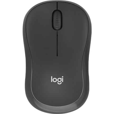 Logitech M220 SILENT Kabellose Maus, Für Links- & Rechtshänder Maus (RF Wireless)