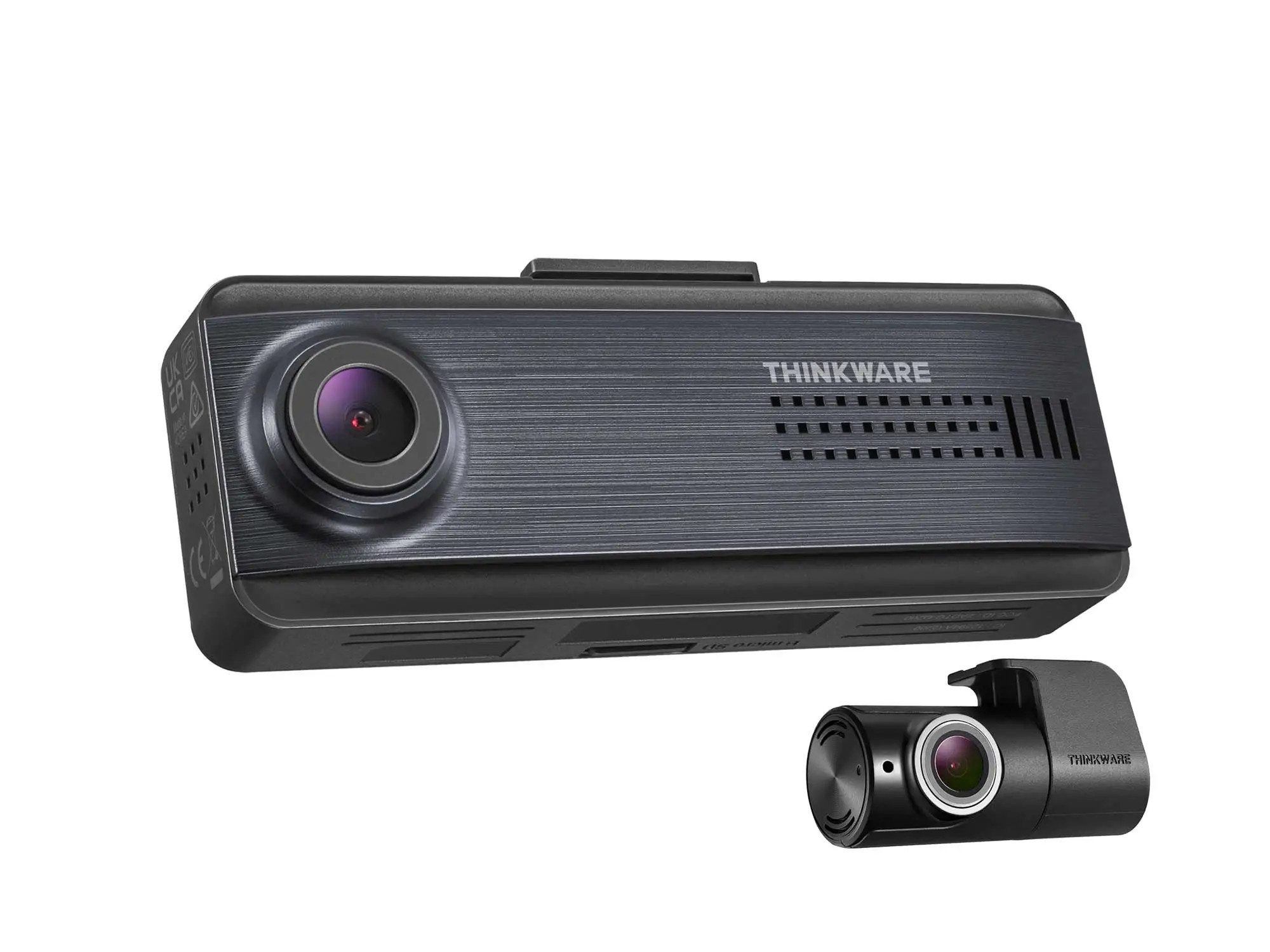Thinkware Q200 Front & Rear Dashcam (2K QHD, WLAN (Wi-Fi), Bluetooth, Parküberwachung, Bewegungs- und Aufprallerkennung, Super Night Vision)