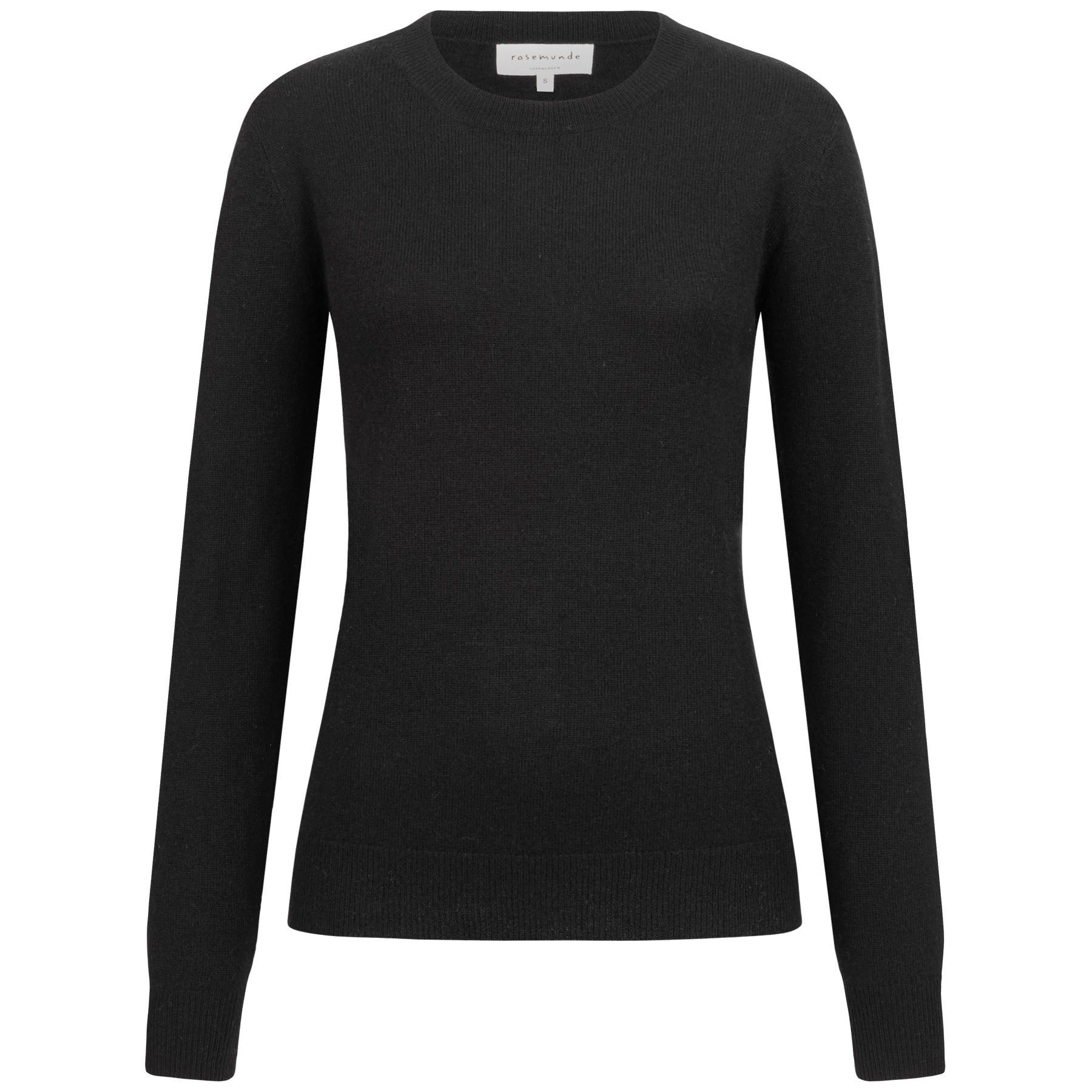 rosemunde Strickpullover ROSEMUNDE Pullover LAICA mit Kaschmir - Black