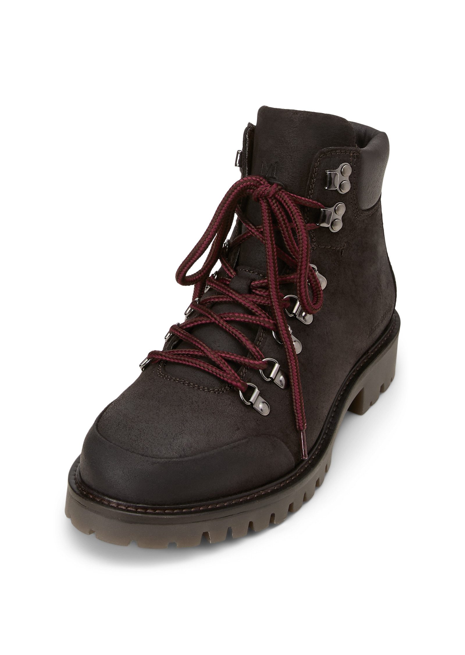 Marc O'Polo aus gewachstem Veloursleder Stiefelette