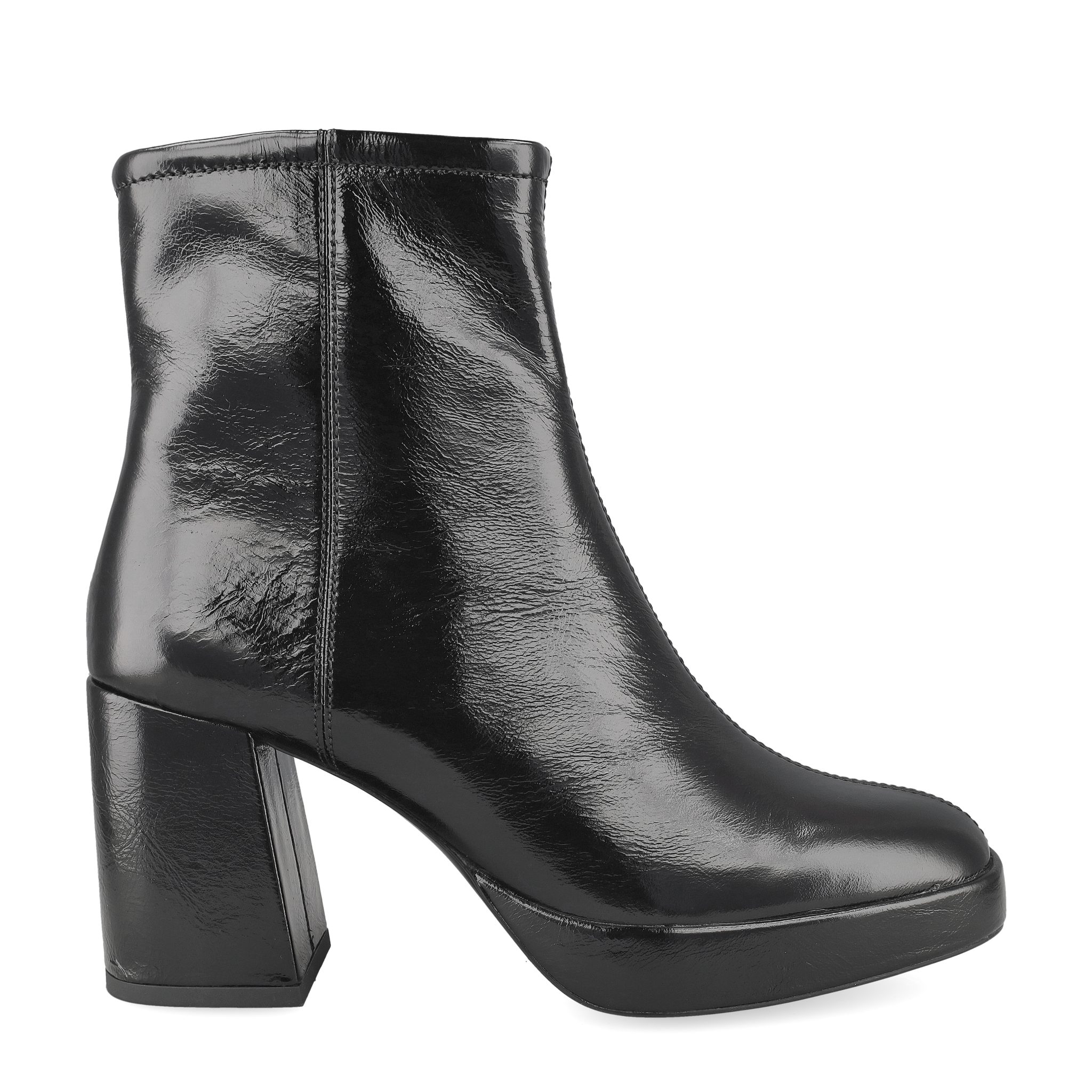 Unisa Unisa MELVY_VER BLACK, Stiefeletten, Schwarz, Damen Stiefelette
