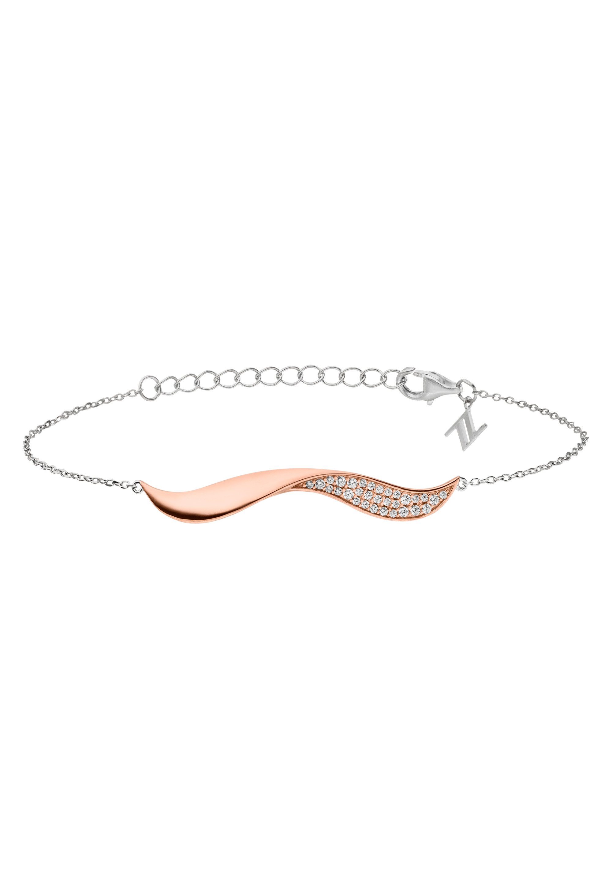 NANA KAY Armband Natural Flow, mit funkelnden Zirkonia-Kristallen