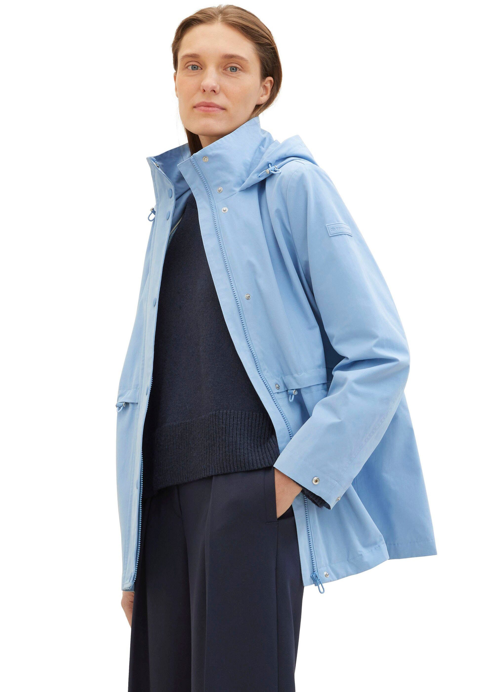 TOM TAILOR Parka mit Kordelzug an der Taille günstig online kaufen