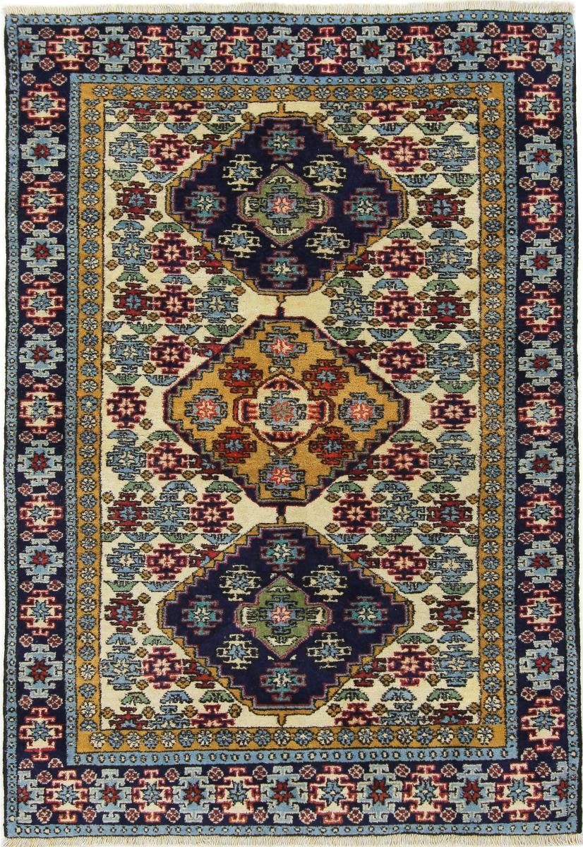Orientteppich Belutsch 127x180 Handgeknüpfter Orientteppich / Perserteppich, Nain Trading, rechteckig, Höhe: 6 mm
