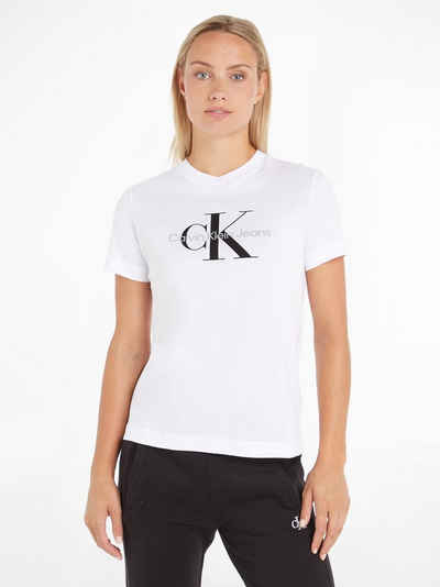 Calvin Klein Jeans Rundhalsshirt CORE MONOGRAM REGULAR TEE (1-tlg) mit Calvin Klein Jeans Monogramm