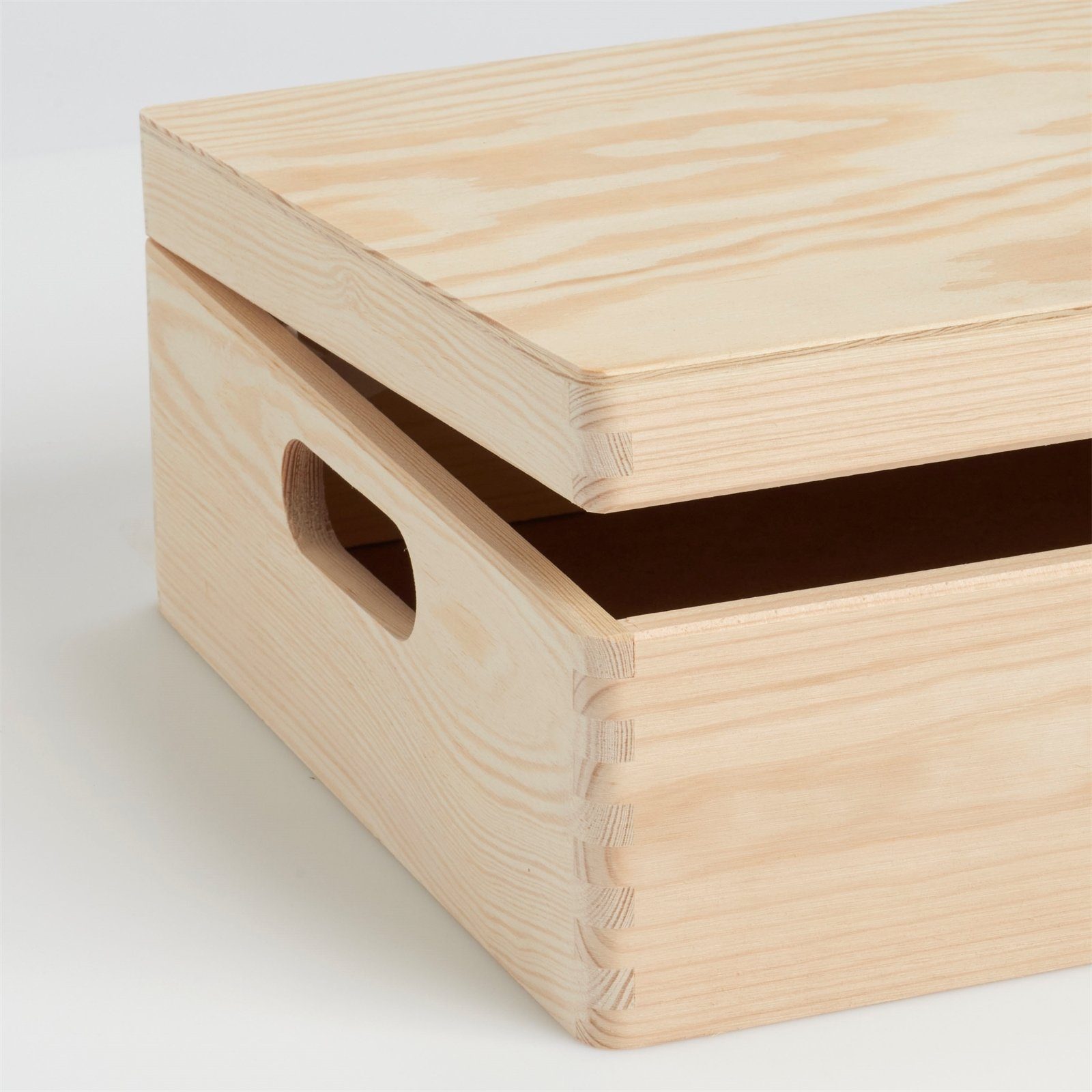 Ordnungskiste mit Aufbewahrungsbox Deckel 40x30x14 (Stück, Aufbewahrungskiste Present 1 Aufbewahrungsbox St), Zeller