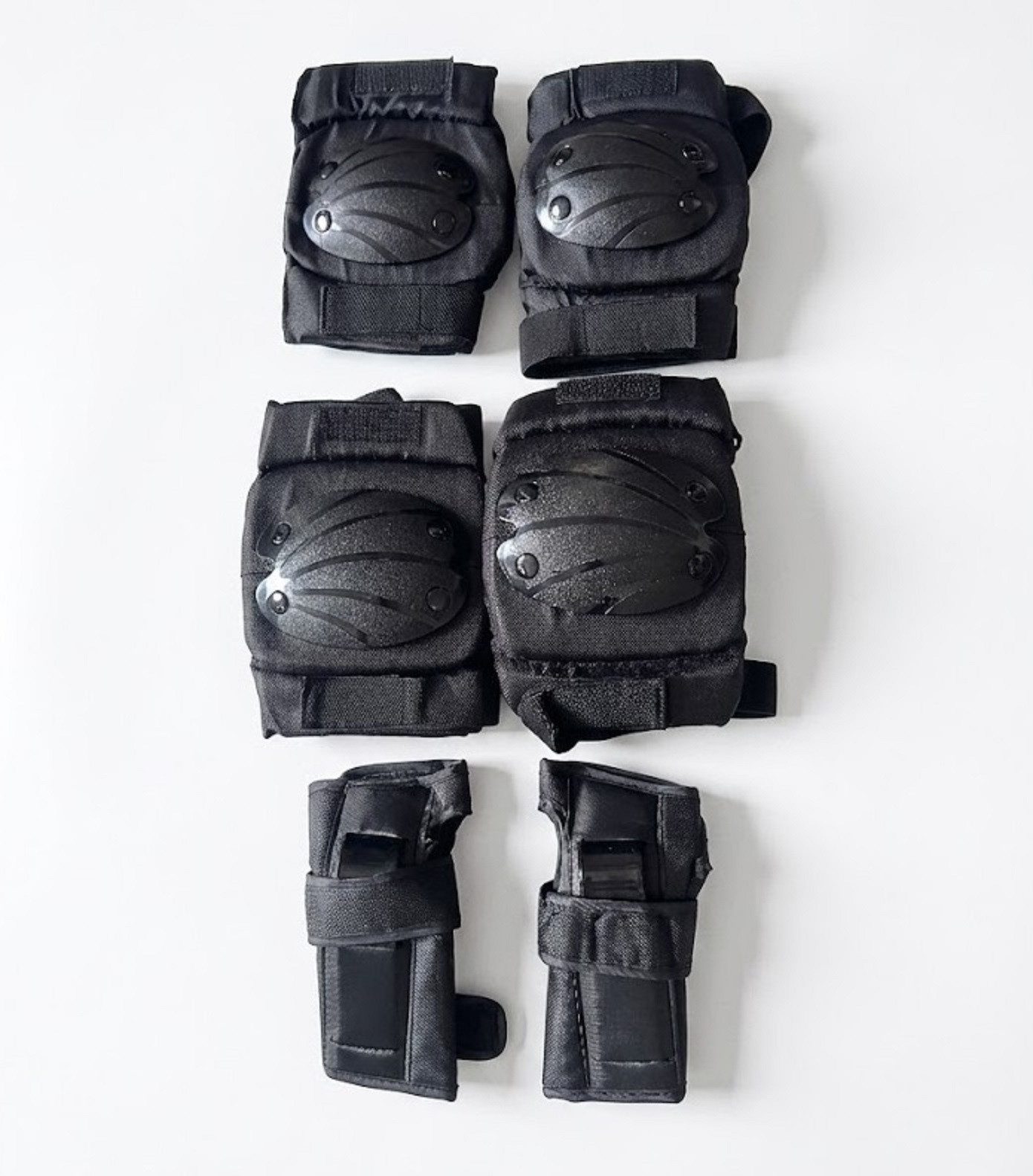 Gardissimo Protektoren-Set 6 tlg. Für Inline Skates Longboard Skateboard Schlittschuh (Spar-Set, 6-tlg., je zwei Schoner für Knie, Ellenbogen und Handgelenk), für Personen ab 160 cm Körpergröße