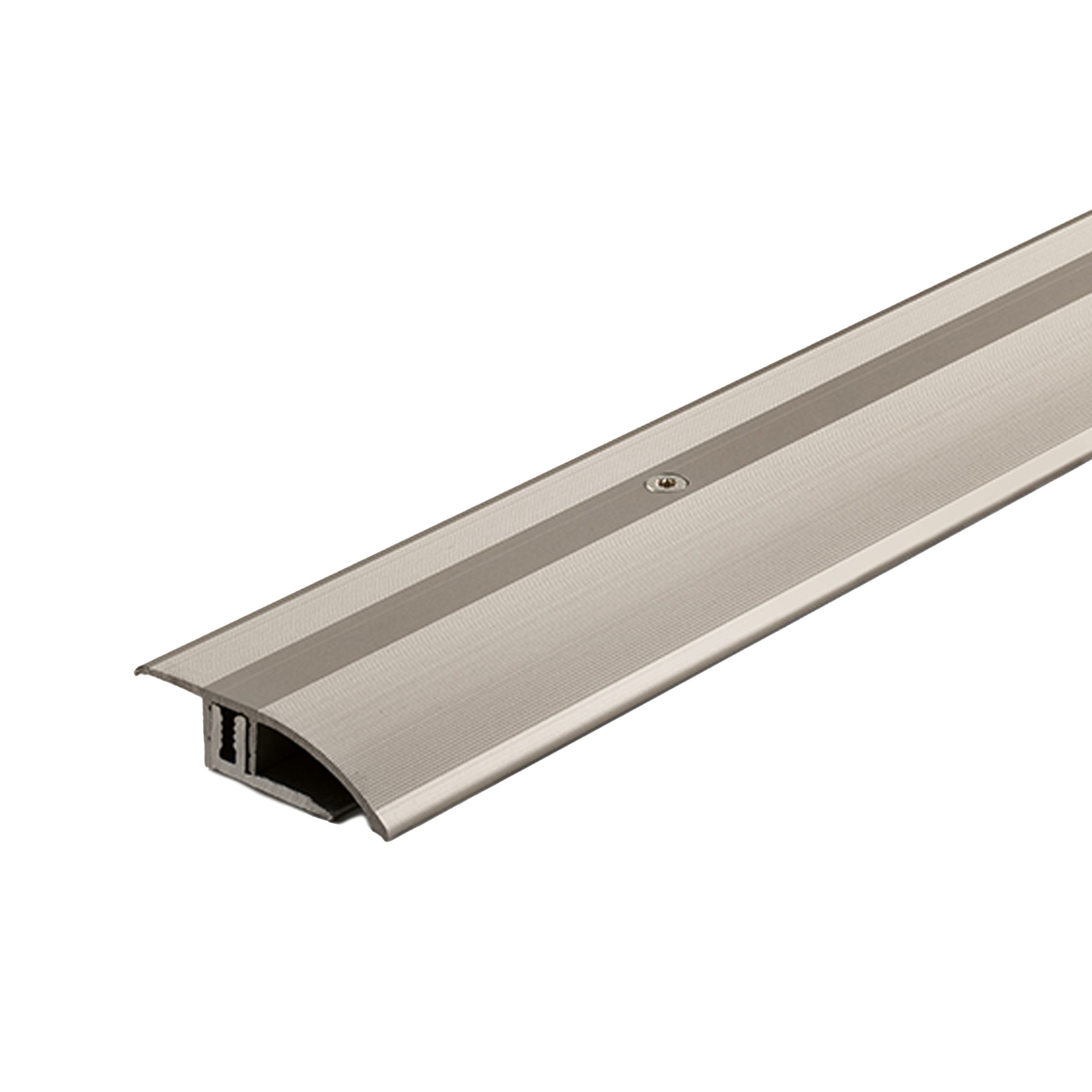 PARADOR Anpassprofil Aluminium eloxiert Edelstahl (Aluminium eloxiert, 1-St., Für Produkte von 7 bis 15 mm), Für einen optimalen Höhenausgleich