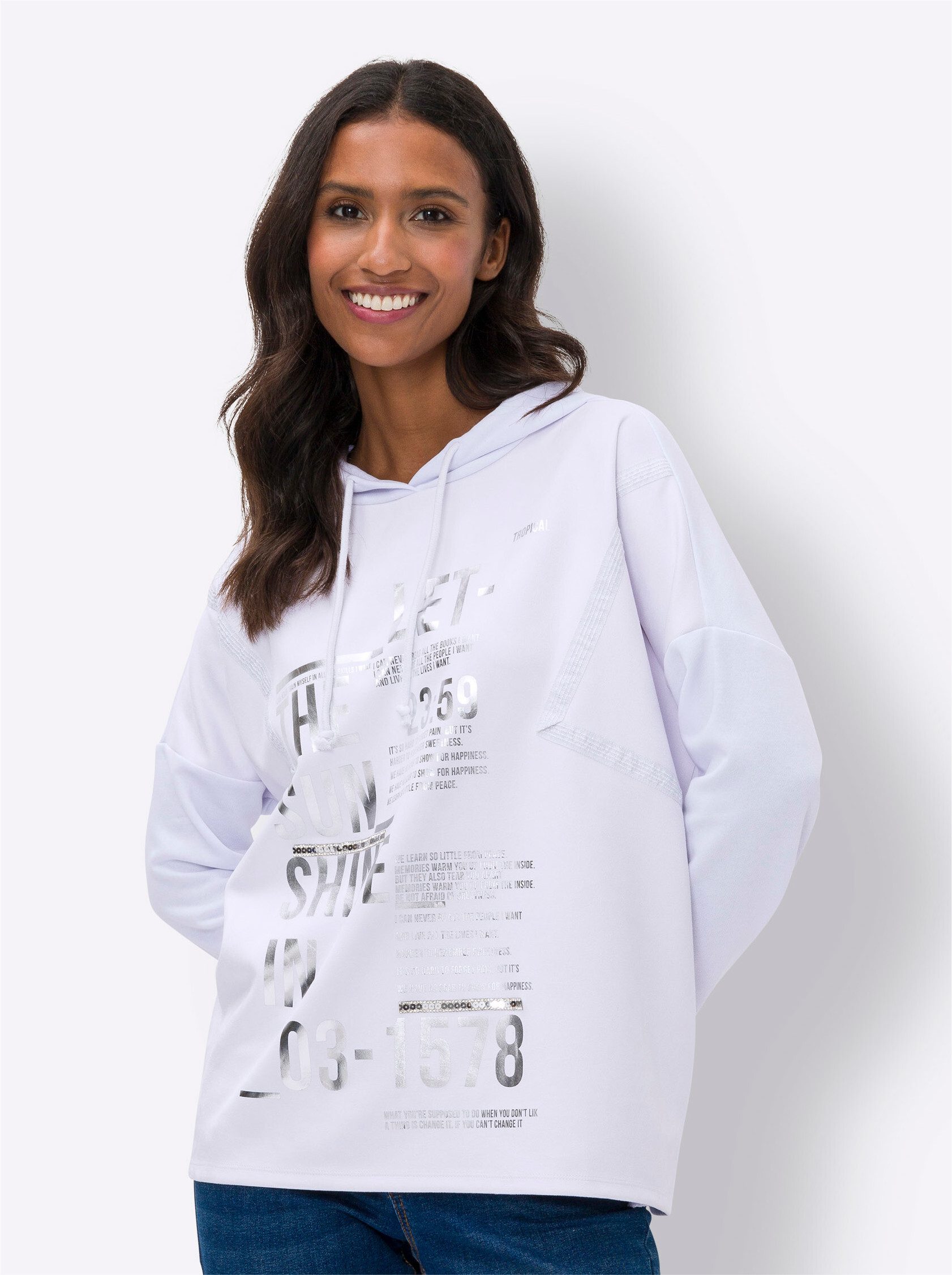 heine T-Shirt Kapuzenshirt günstig online kaufen