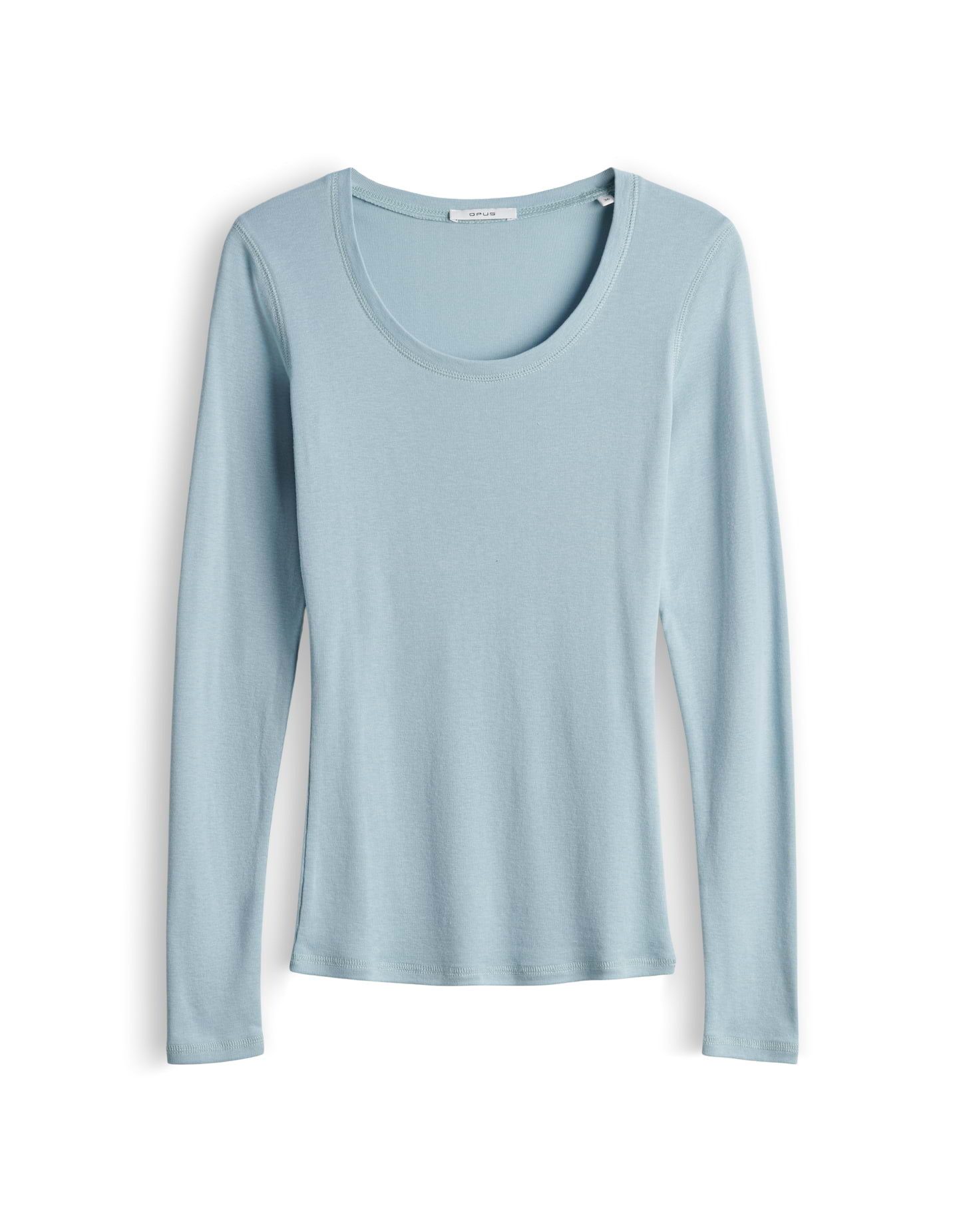 OPUS Langarmshirt SORANA Slim Longsleeve aus Baumwoll Mix – Bild 2 von 5