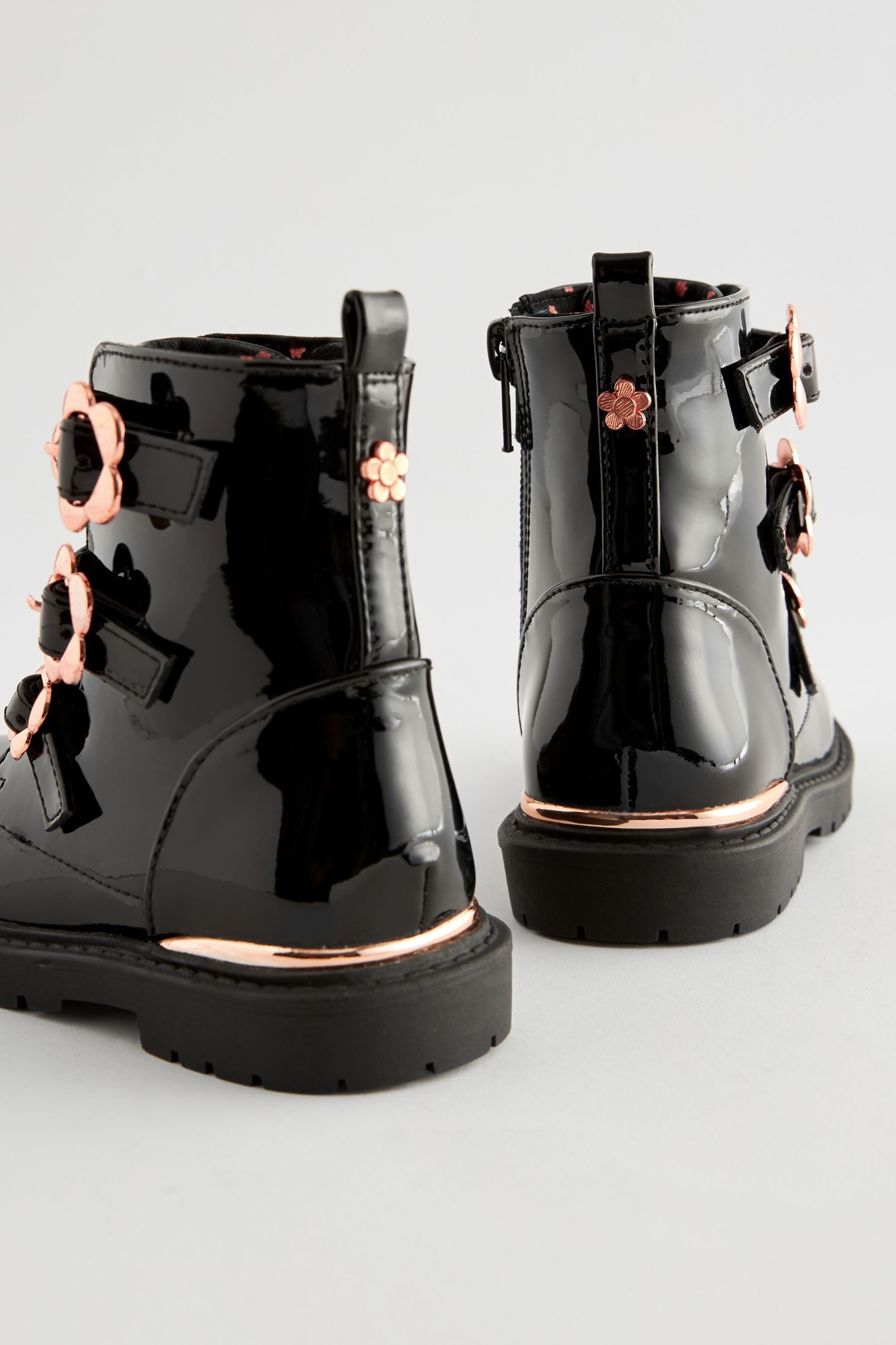 Next Geblümte Stiefel mit Schnallen Stiefelette günstig online kaufen