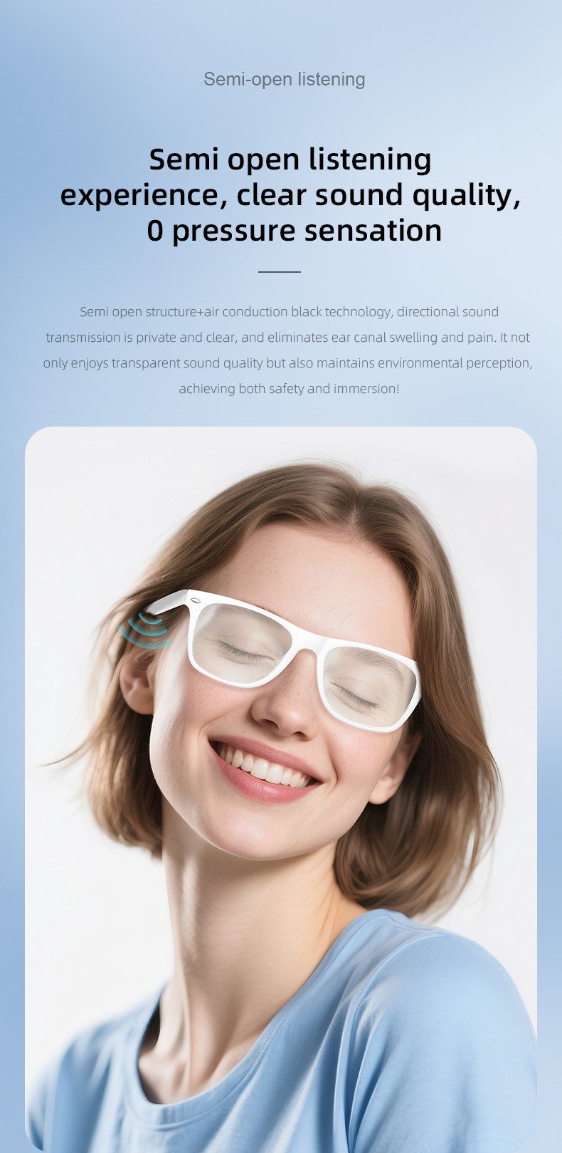 Valdus Sonnenbrille Smarte Bluetooth-Brille mit UV-Schutz und klarer Audioq günstig online kaufen