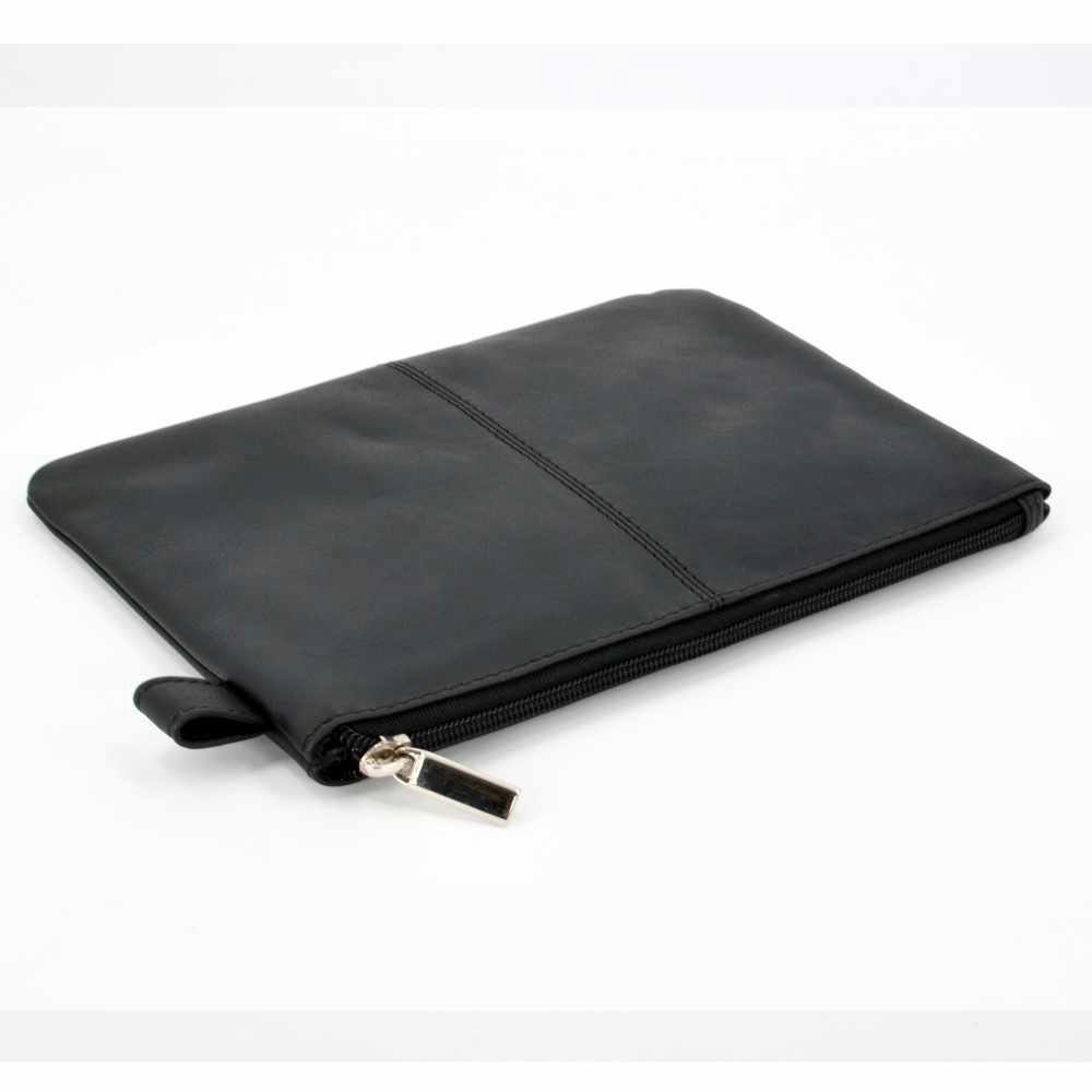 Alassio® Aufbewahrungstasche Alassio Bank-/Utensilientasche 42233 Leder schwarz