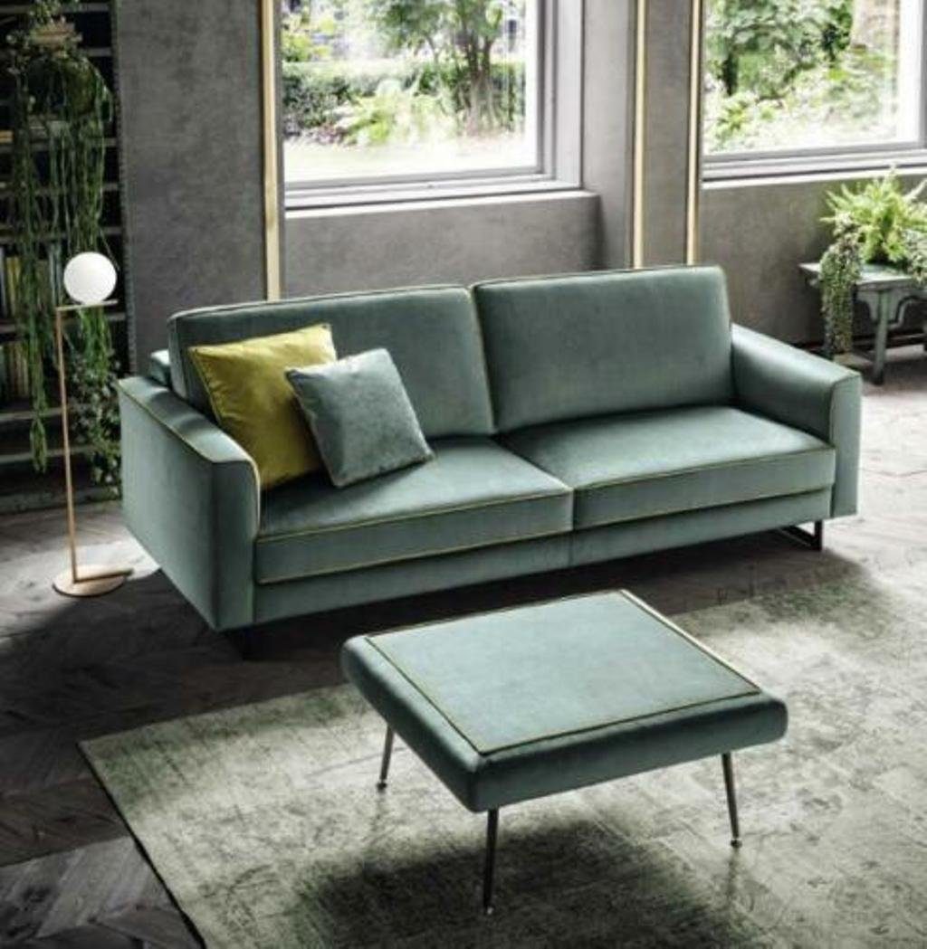 Luxus in Sofa 3 Polster Sofa Sitzer, Modern JVmoebel Design Europe Grün Made Couch 3-Sitzer