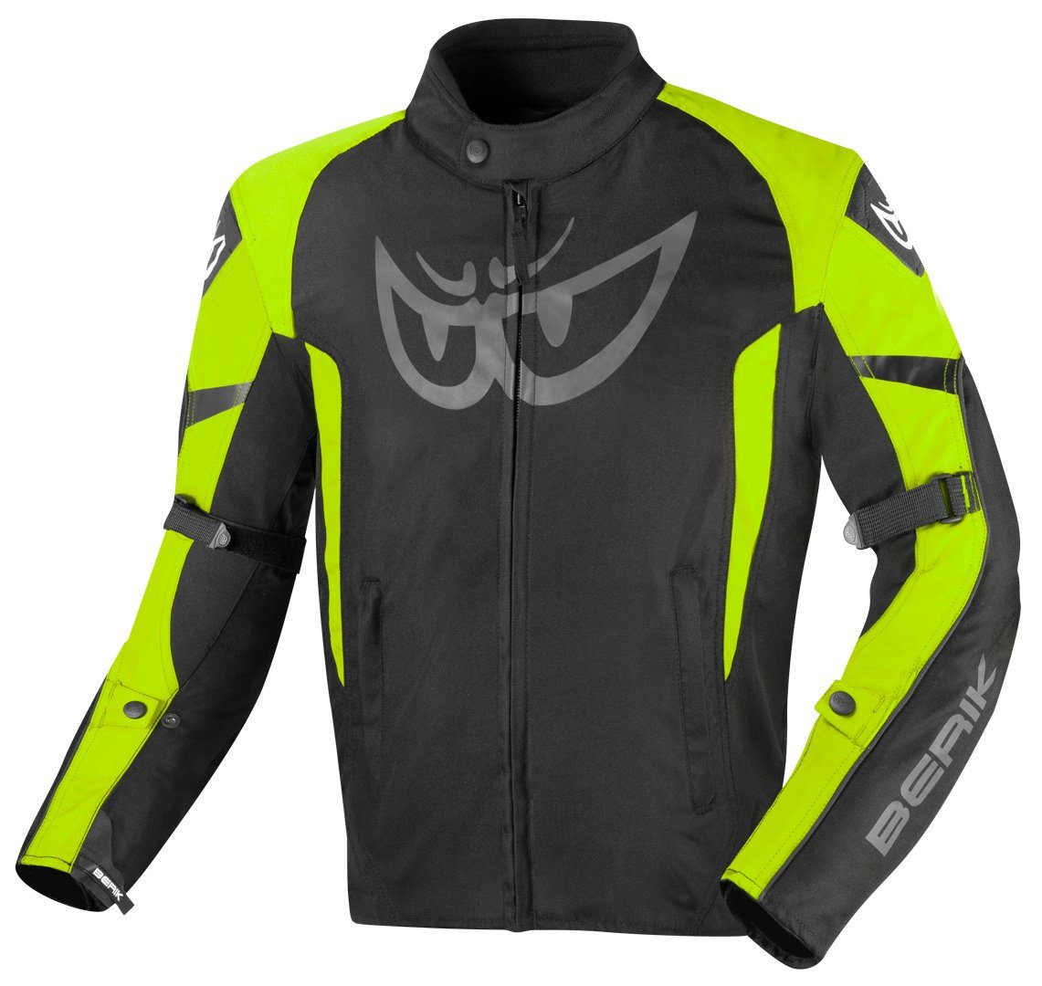 Berik Motorradjacke Tourer Evo wasserdichte Motorrad Textiljacke herausnehmbares Innenfutter,wasserdicht