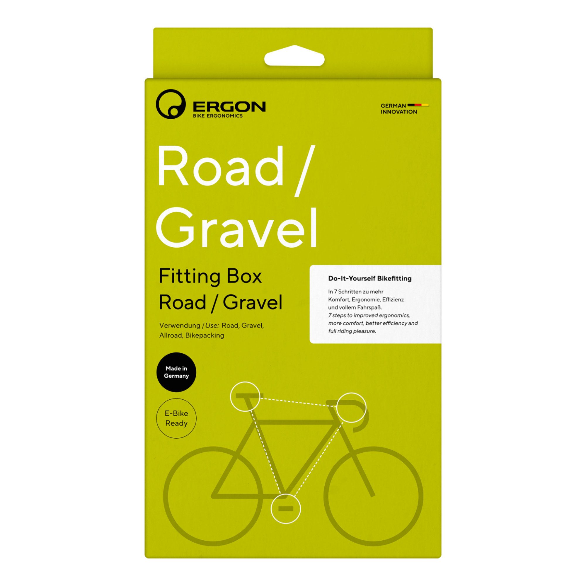 Ergon Fahrrad-Montageständer Ergon Fitting Box Road/Gravel Ergonomie Einstellung