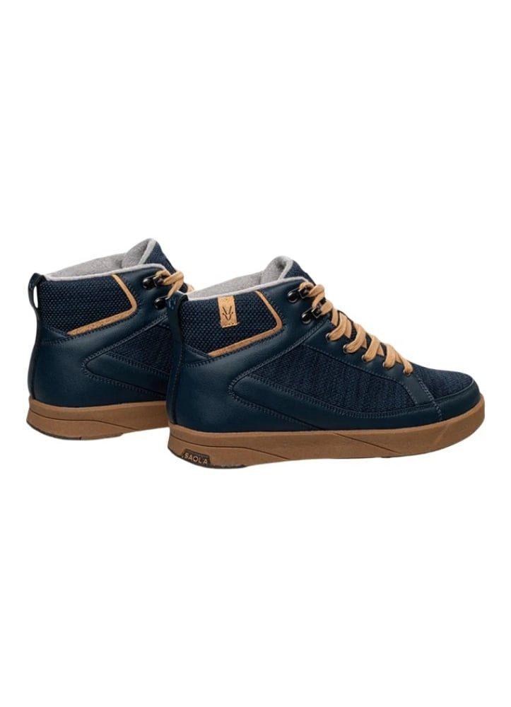 SAOLA Winterschuhe Machu Waterproof (wasserdicht, Fleecefutter) navyblau Winterstiefel