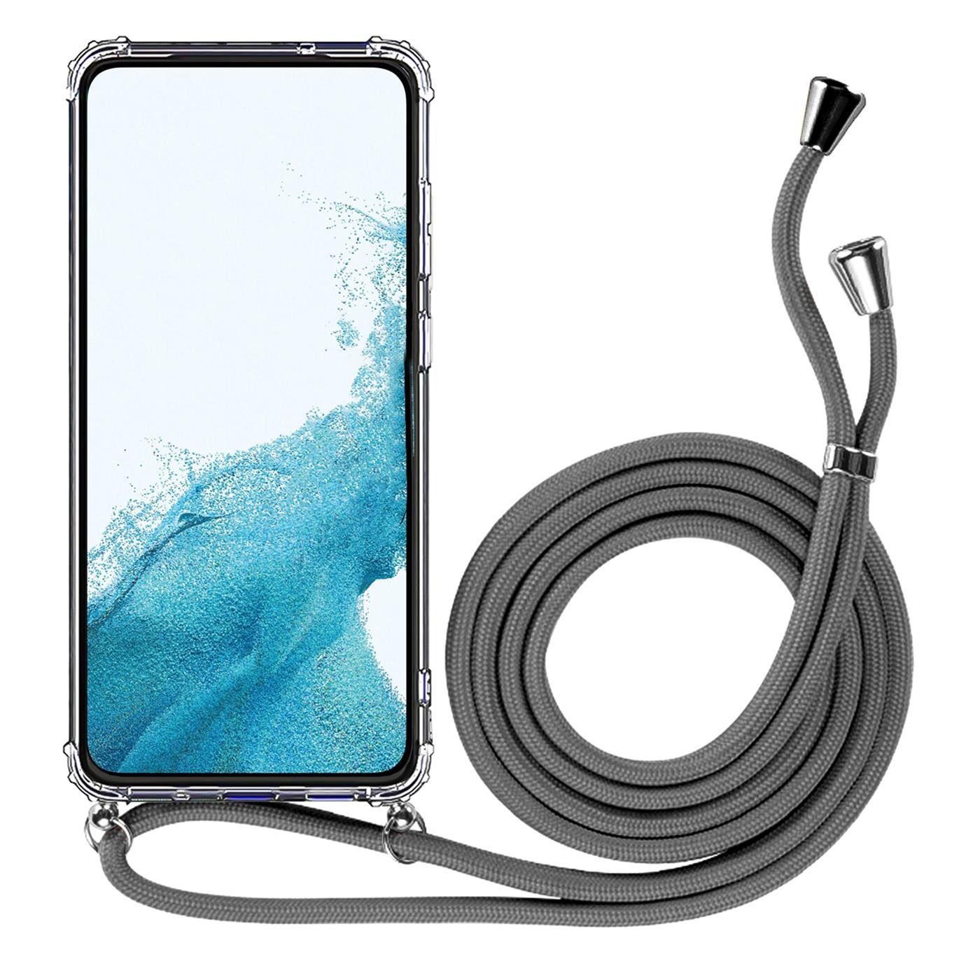 CoolGadget Handykette Handyhülle mit Handyband für Apple iPhone 12 / 12 Pro 6,1 Zoll, Case zum Umhängen Kette Halsband Kordel Hülle für iPhone 12, 12 Pro