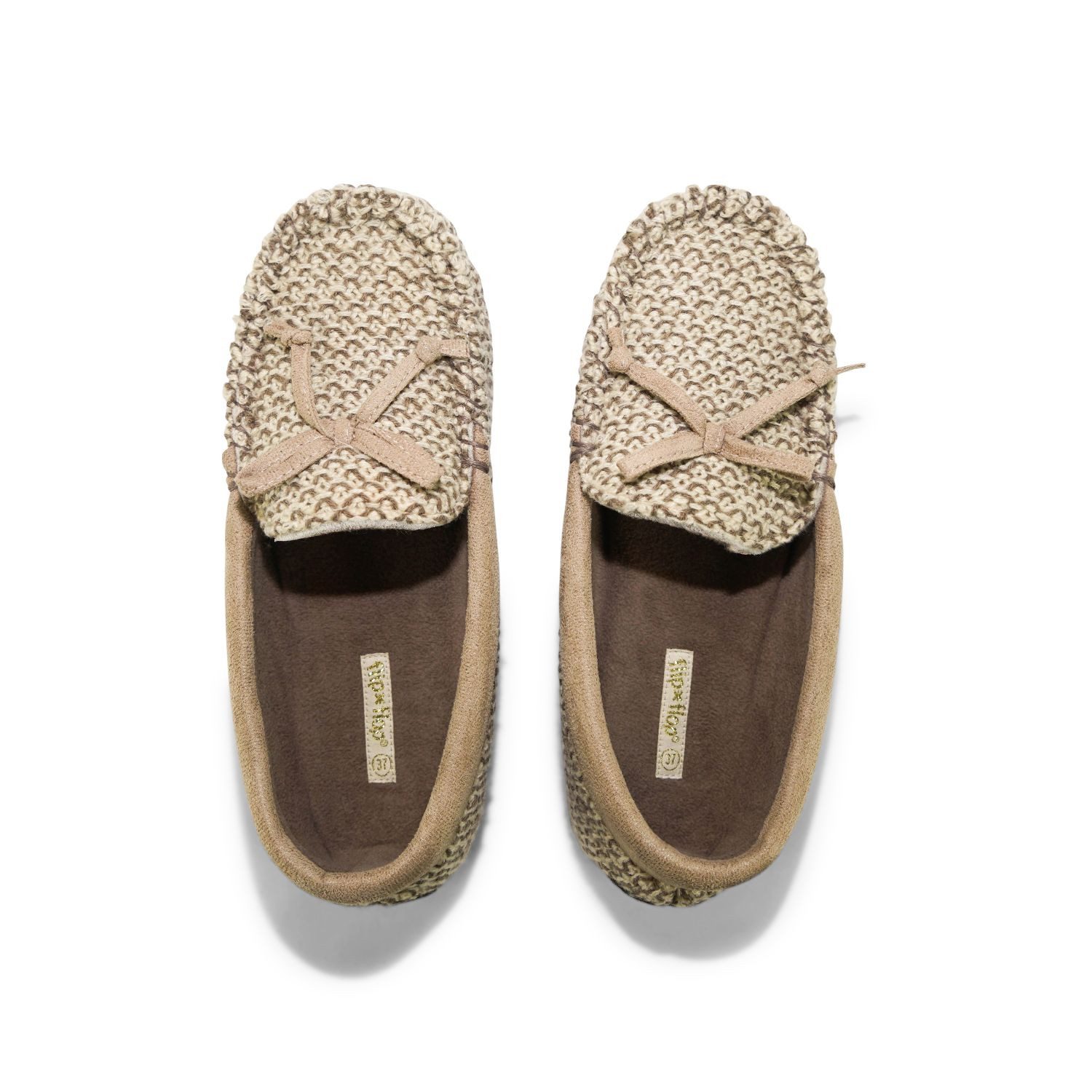 Flip Flop loafer*knit 2 Hausschuh