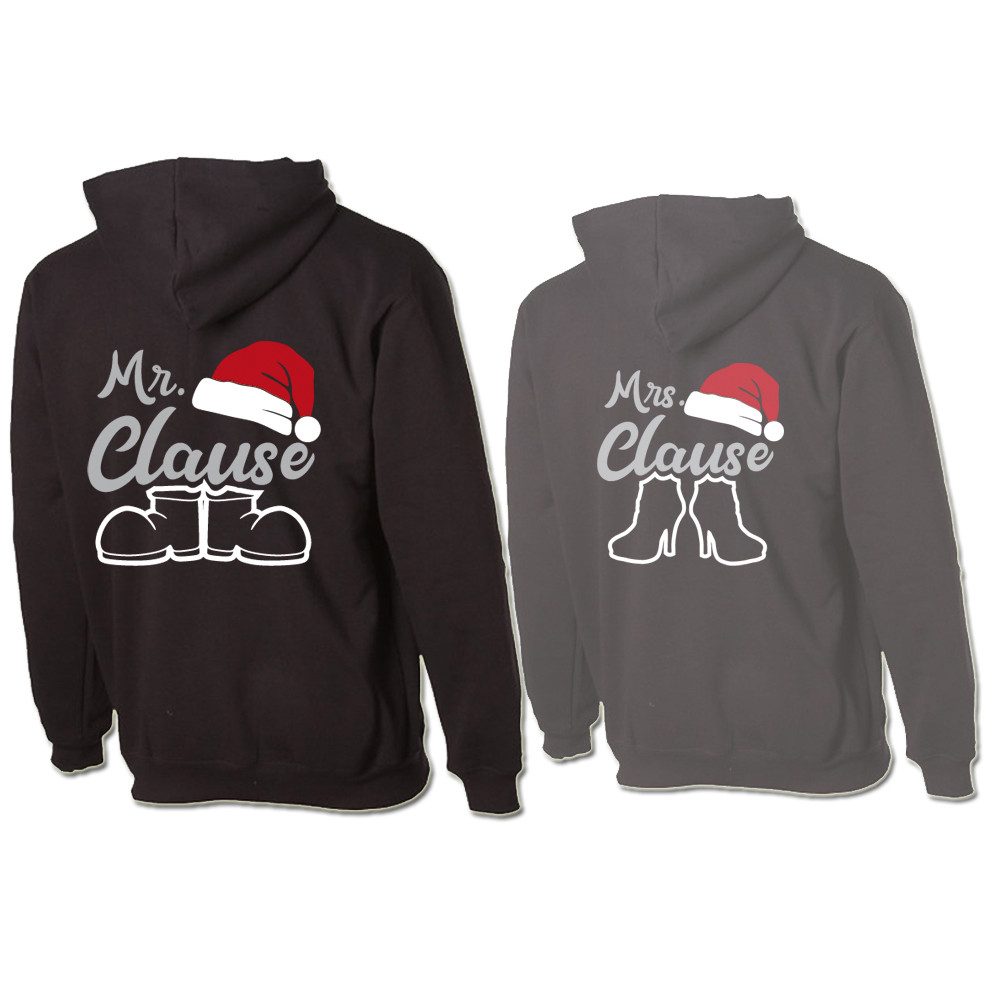 G-graphics Hoodie Mr. Clause & Mrs. Clause (Partner- / Paar-Set, Einzelteil günstig online kaufen
