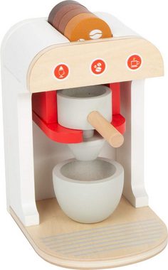 Small Foot Spielküche - teiliges Küchengeräte-Set für Kinderküche, Kaffemaschine aus Holz Holz