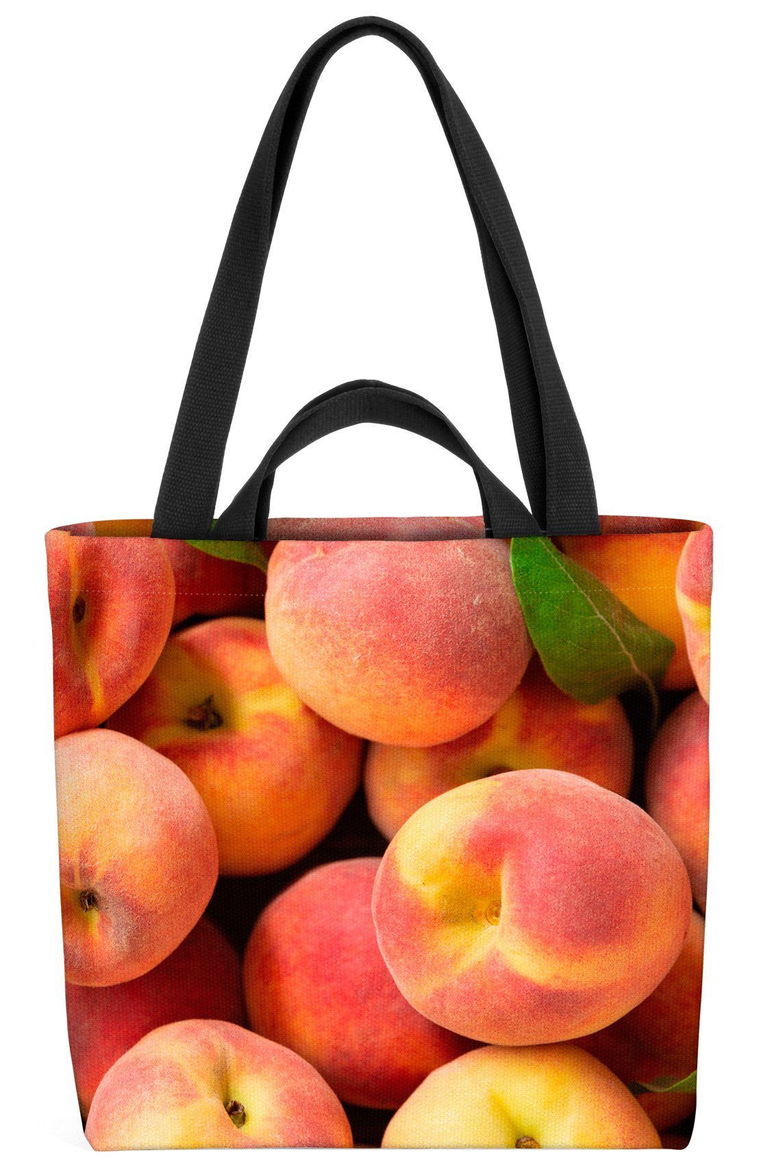 VOID Henkeltasche (1-tlg), Pfirsich Obst Steinobst pfirsich obst essen gesund frisch obstgärten