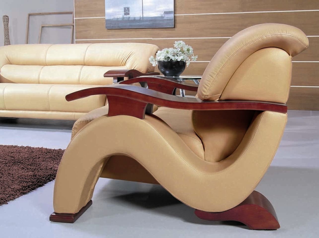 Sofa Europe Sofagarnitur Moderne beige Set Polster in Luxus, Couch Made JVmoebel Designer