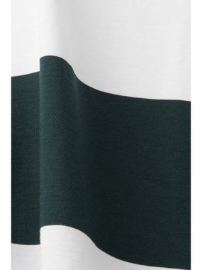 Esprit Langarmshirt Langarm-Poloshirt mit Streifen (1-tlg)