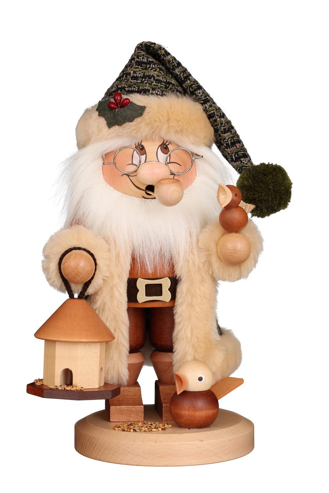 Räuchermännchen Christian Ulbricht Räuchermann Wichtel Weihnachtsmann Vogelfütterung