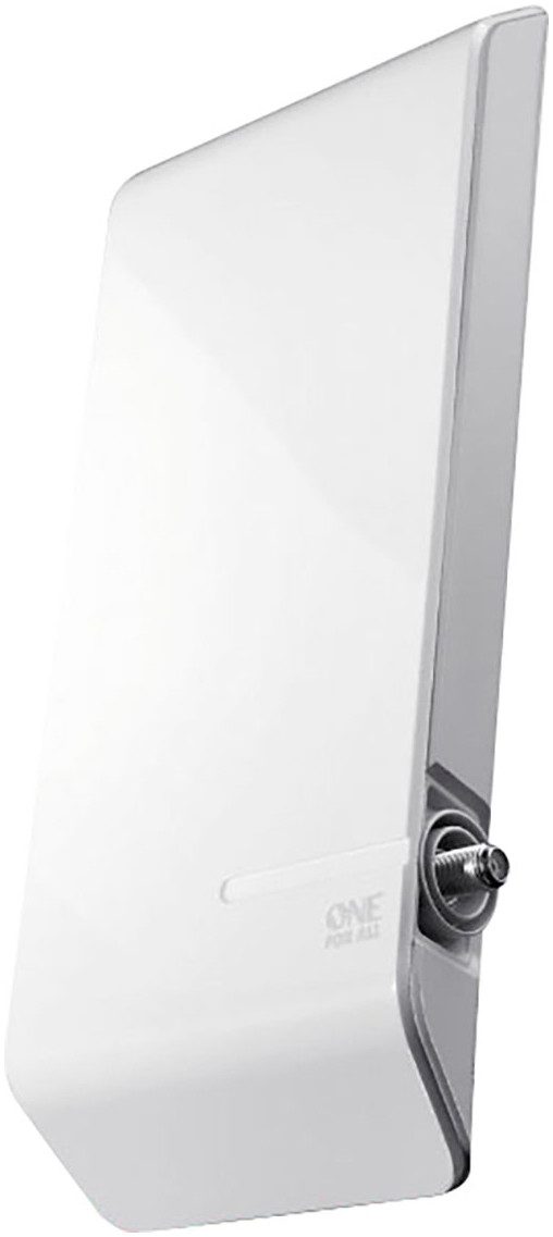 One for All SV 9450-5G Mobilfunkantenne (DAB, DVB-T, DVB-T2, für Außenbereich, Verstärkung: 44 dB), Full HD 25km Außenantenne