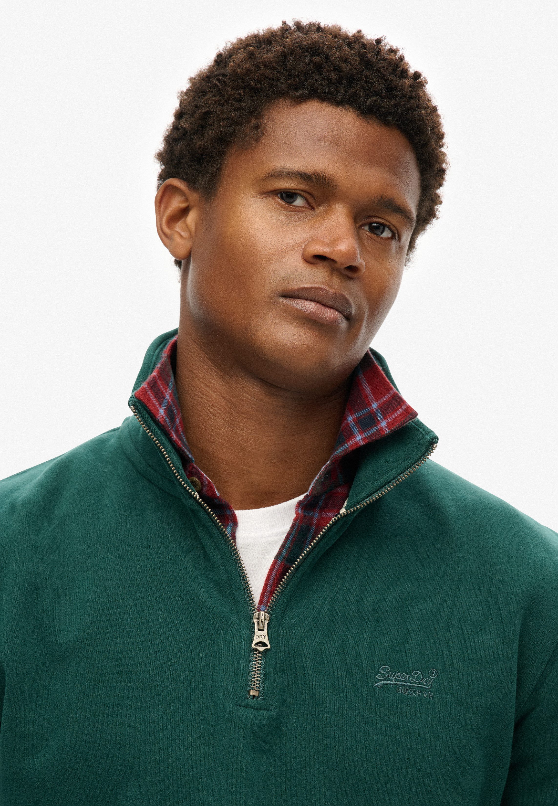 Superdry Sweatshirt ESSENTIAL LOGO HENLEY günstig online kaufen