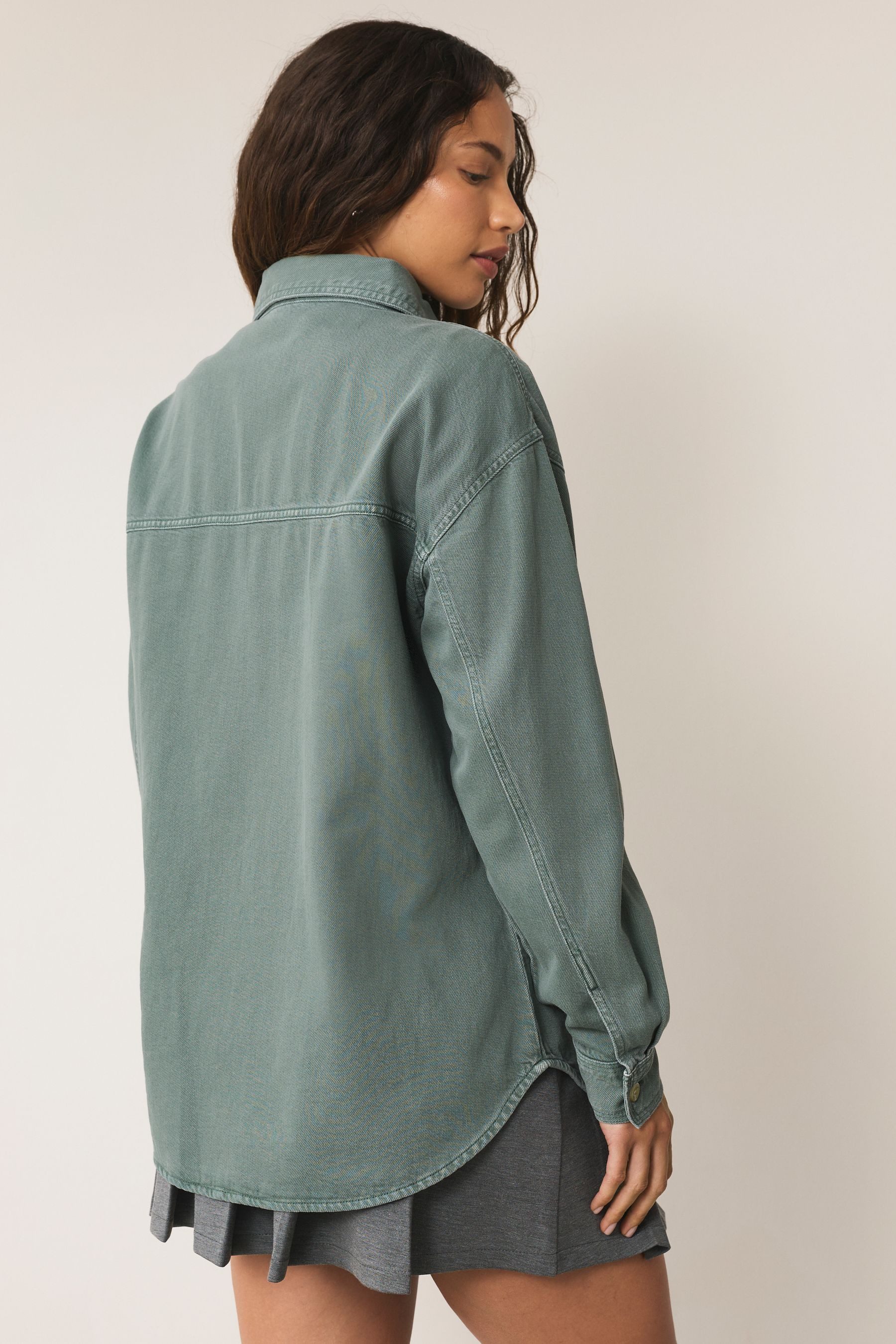 Next Jeanshemd Jeanshemd in Übergröße (1-tlg) günstig online kaufen