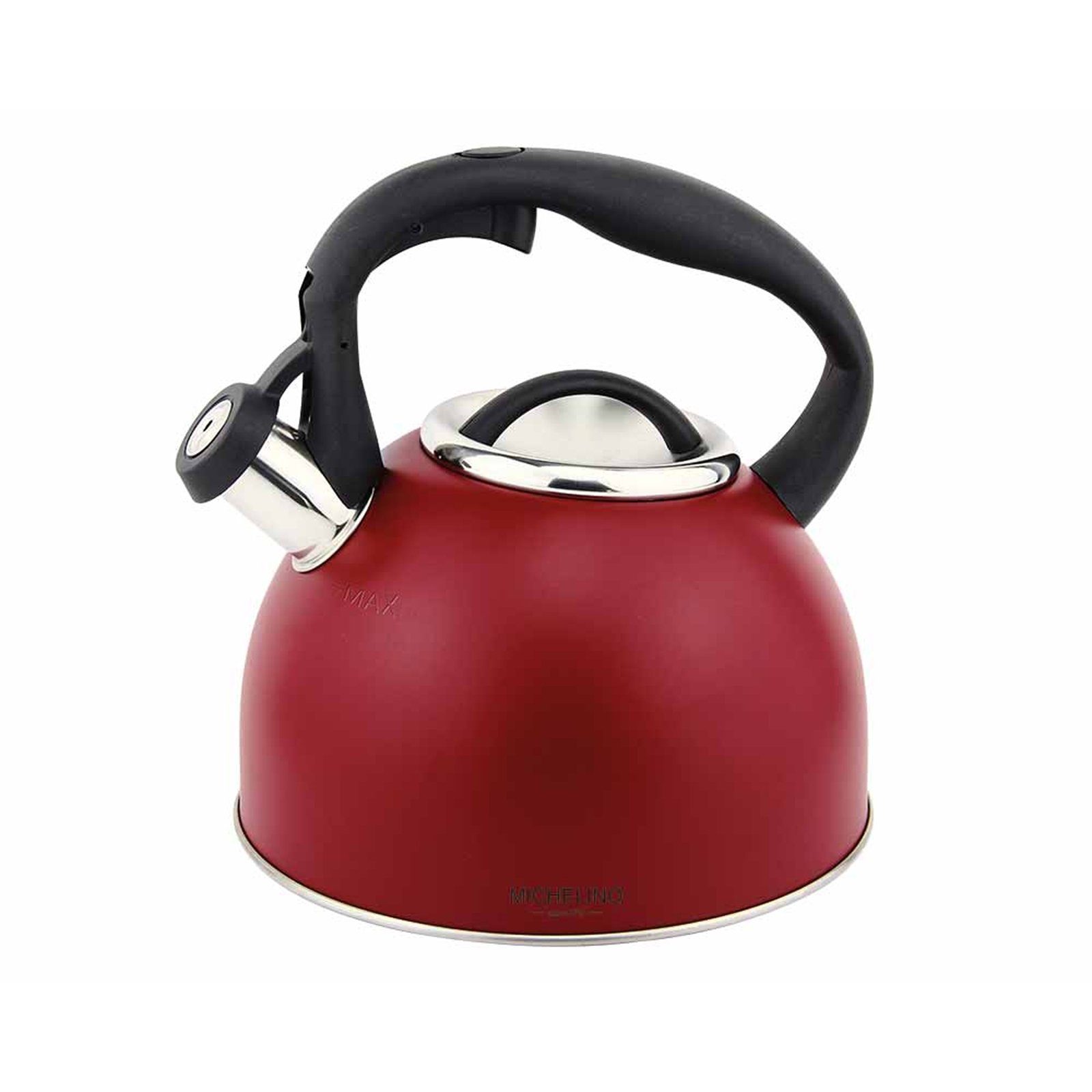 Wasserkessel Flötenkessel Edelstahl 2,4 Liter