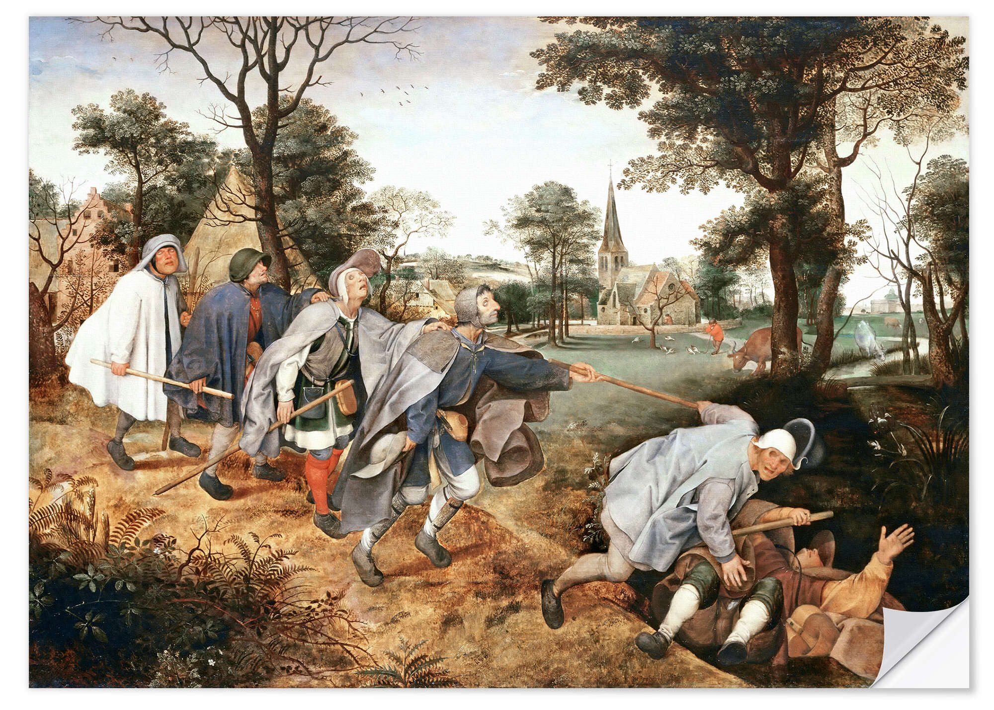 Wandfolie Pieter Brueghel d.Ä.