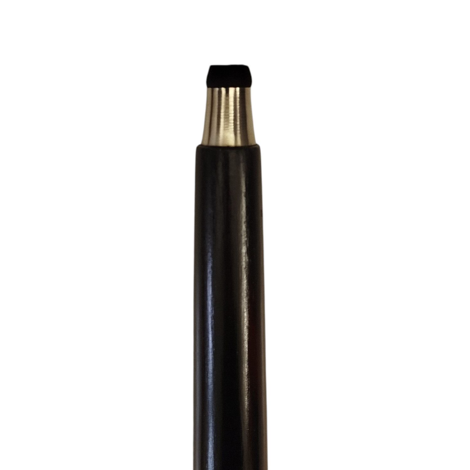 FTWdesign Frackstock Rankenknauf Spazierstock aus Holz mit silbernem Griff aus Metall