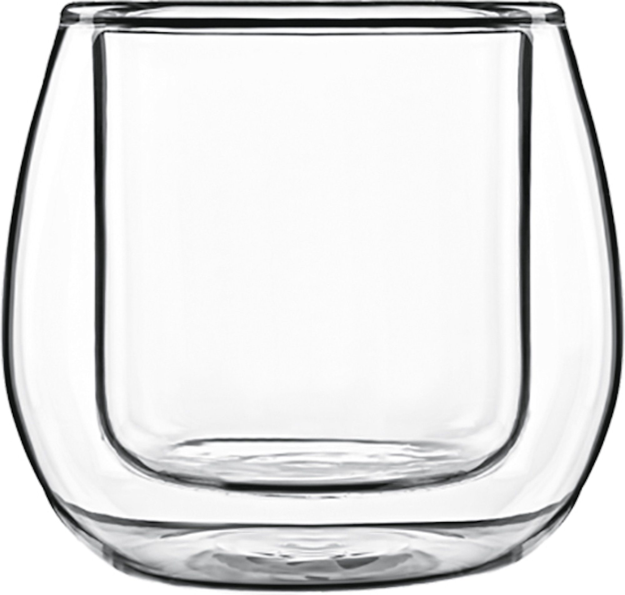 Luigi Bormioli Dessertschale Thermic Glass, Glas, Ametista Appetizer 115ml Glas Transparent 2 Stück