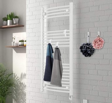 Homewit Handtuchhalter Badezimmer Bademantel Rundheizkörper Haken Heizung Badheizkörper, für Küche Bad Wand & Decke Aufhänger