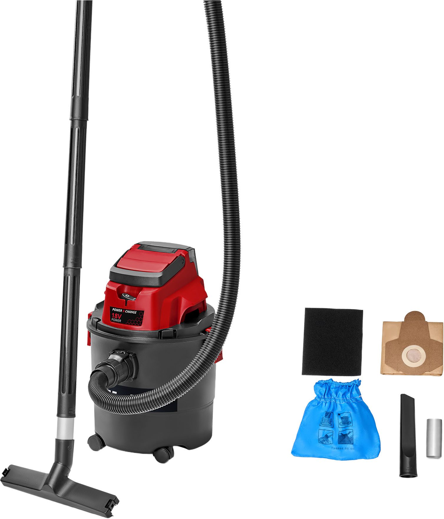 Einhell Nass-Trocken-Sauger TC-VC 18/15 Li-Solo