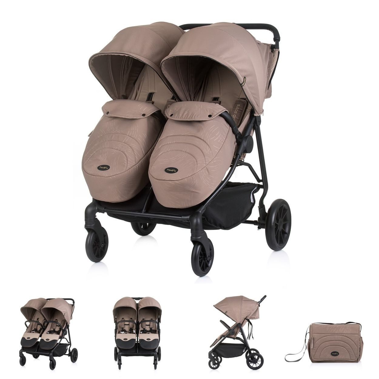 Geschwisterwagen Zwillingskinderwagen Top Stars